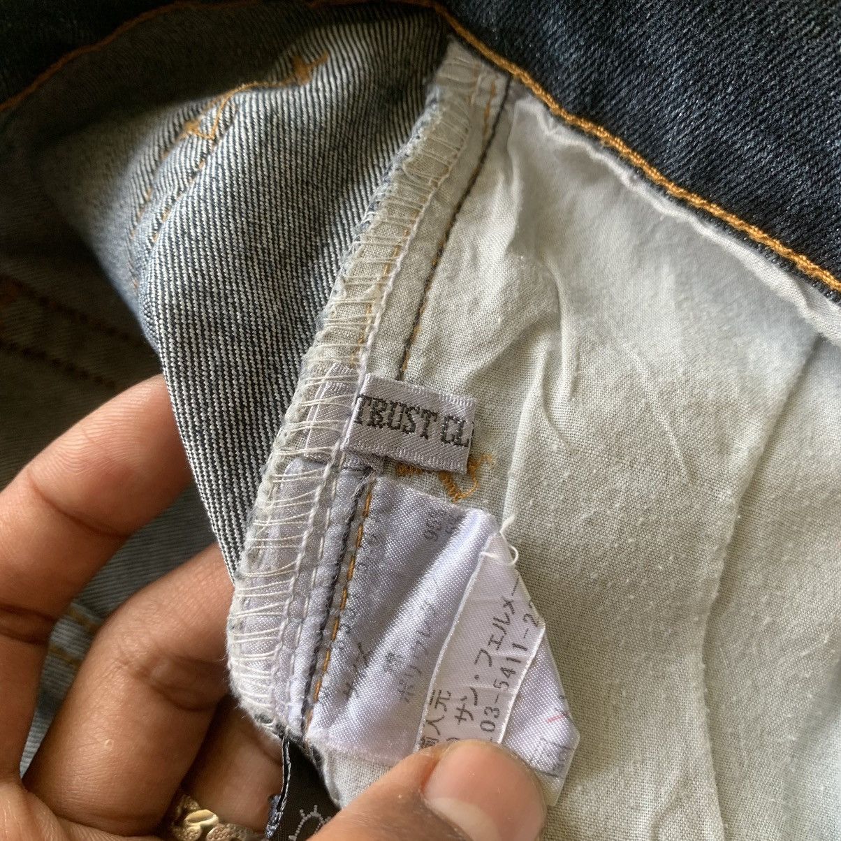 Japanese Brand × Tornado Mart Trust Club Japan Flared Jeans Size 28" / US 6 / IT 42 - 10 Thumbnail