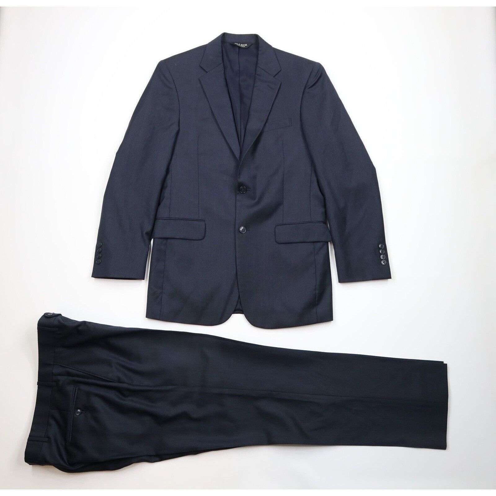 Jos. A. Bank Jos A Bank Tailored Fit Wool 2 Piece Suit Jacket Pants Size 38L - 1 Thumbnail