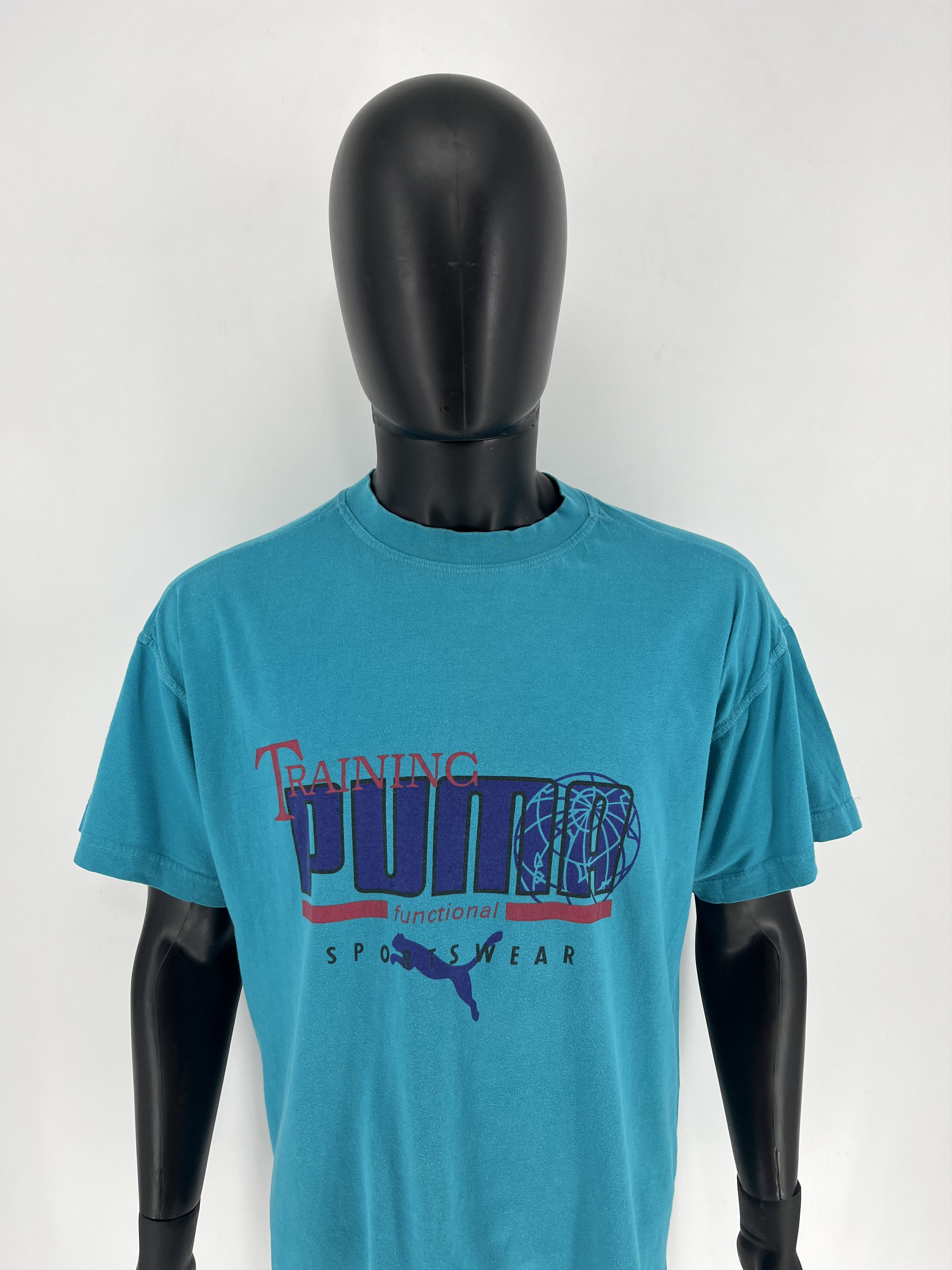 Puma × Vintage Vintage Y2K Puma T-Shirt 90s Streetwear Size US M / EU 48-50 / 2 - 1 Thumbnail