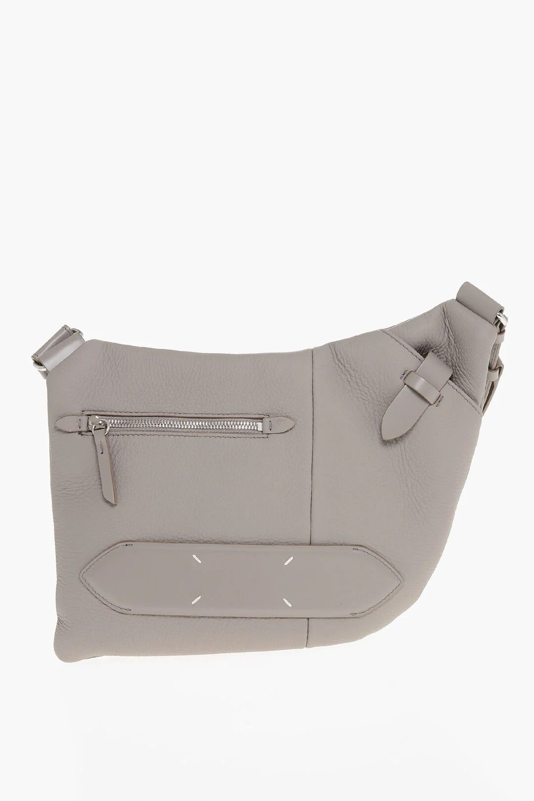 Maison Margiela og1mm0326 Size: OS / Leather Shoulder Bag in Grey Size ONE SIZE - 1 Thumbnail