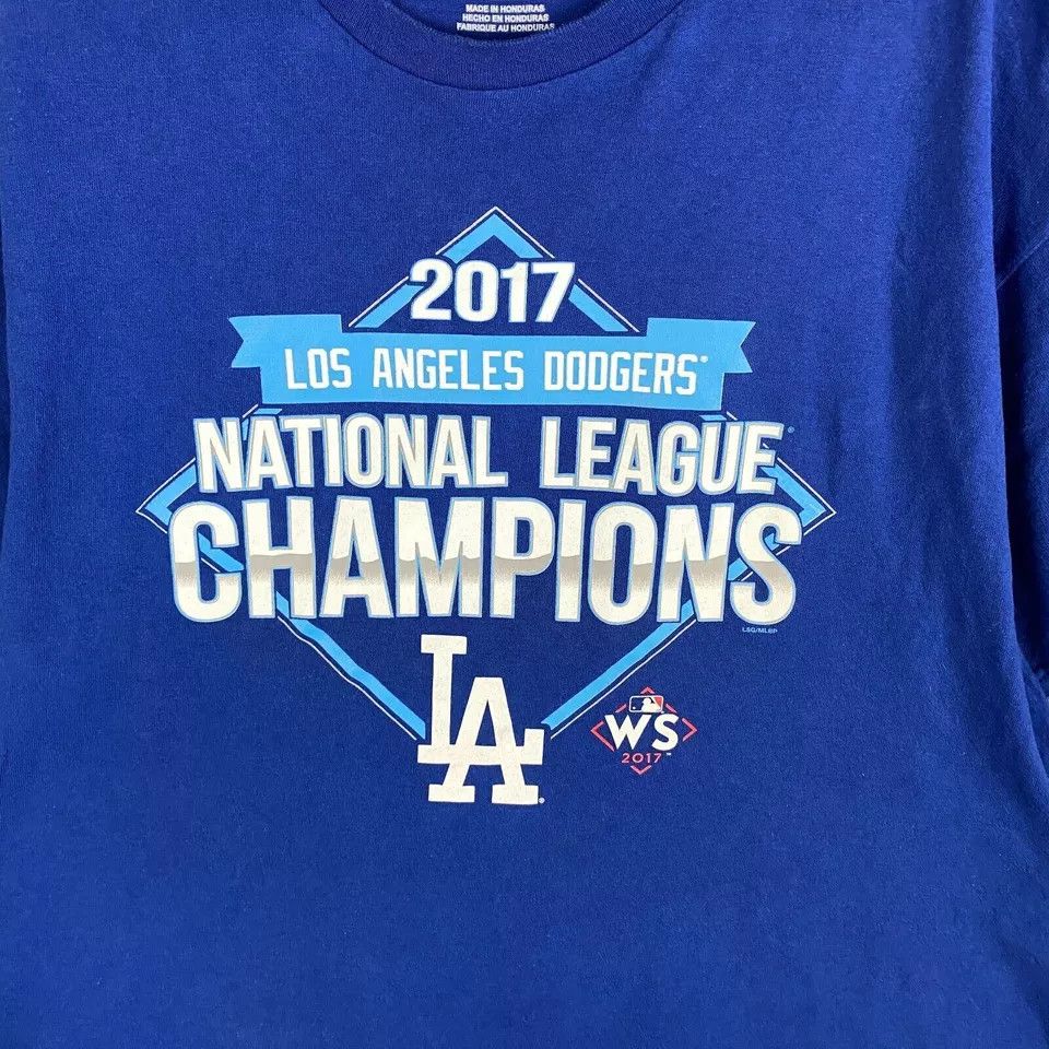 Other Los Angeles Dodgers 2017 National League Champions Shirt XL Size US XL / EU 56 / 4 - 2 Thumbnail