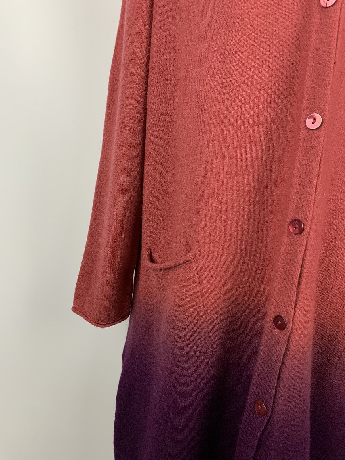 Gudrun Sjoden Gudrun Sjoden Wool Long Cardigan Button Up Size XL Colorful Size XL / US 12-14 / IT 48-50 - 4 Thumbnail
