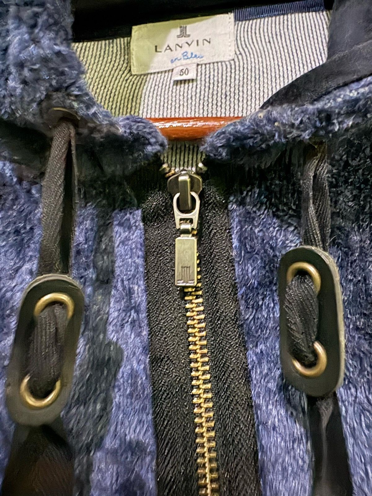 Lanvin Lanvin Fleece Full Zipper Design With Hoodie Stlye Size US S / EU 44-46 / 1 - 10 Thumbnail