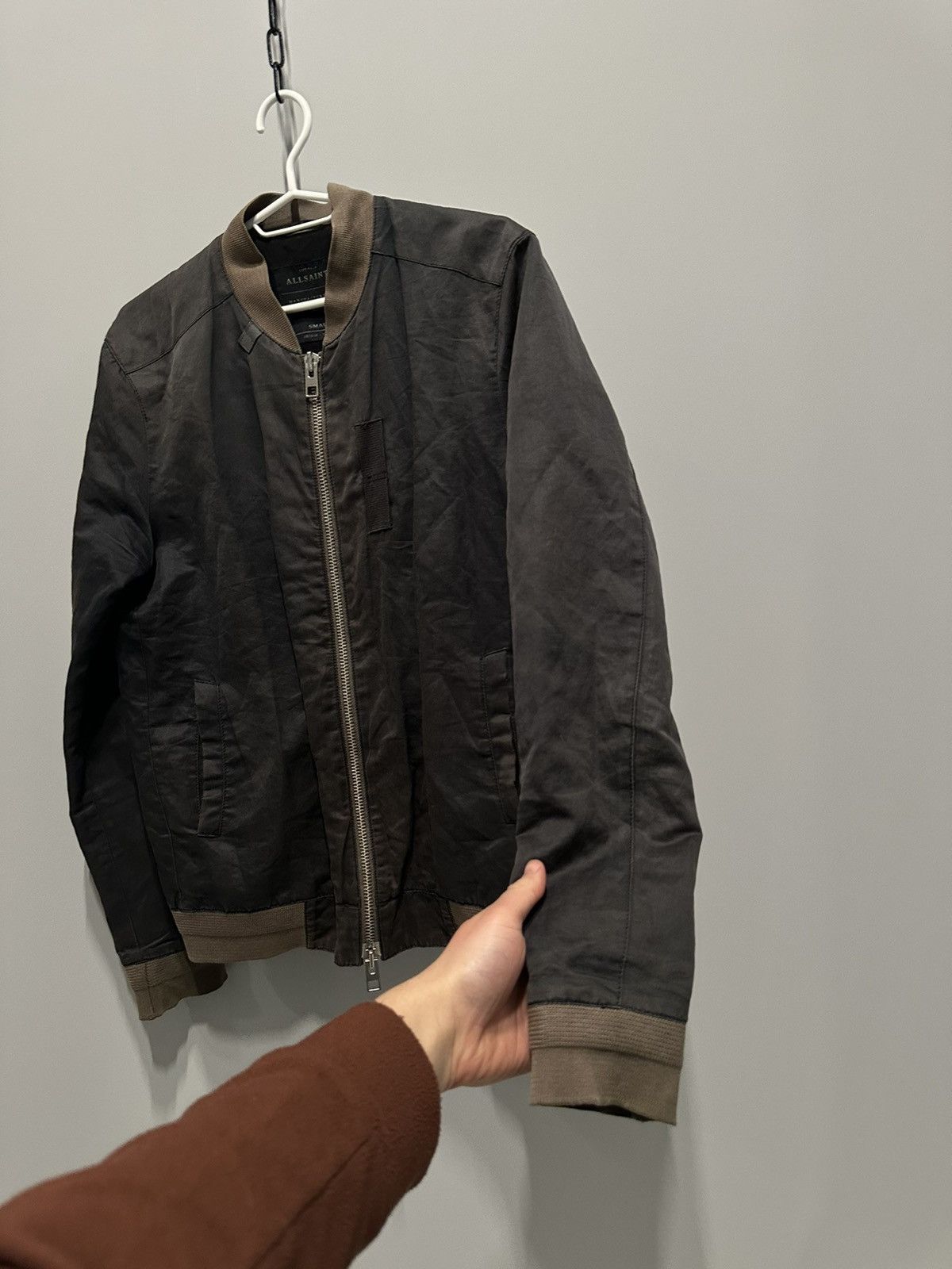 Allsaints All Saints Bomber Faded Jacket Avant Garde Rick Owens Type Size US S / EU 44-46 / 1 - 7 Thumbnail