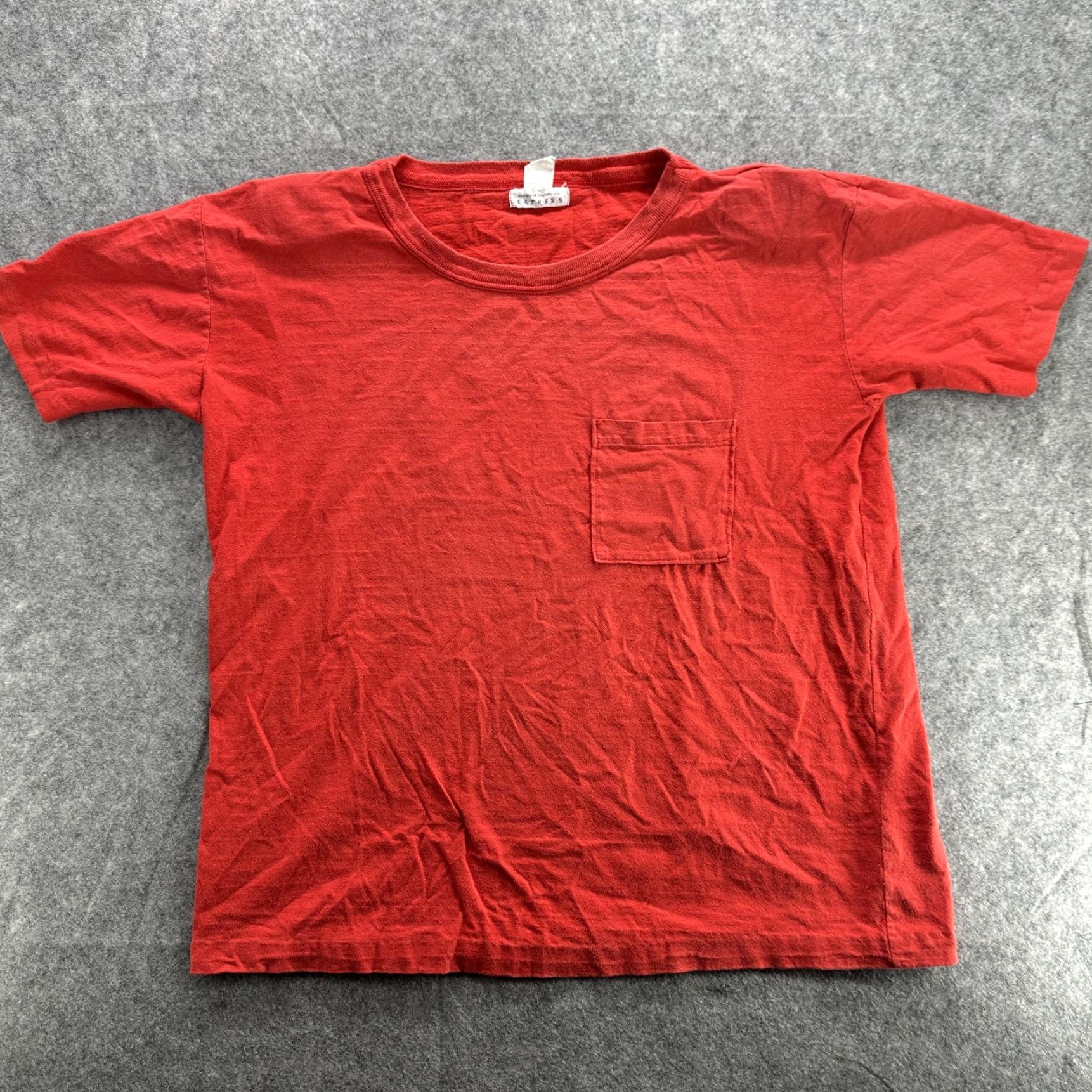 Express VINTAGE Express Shirt Mens Small Red Pocket Crewneck 100% Cotton Made USA 90s Shirts Mens Small Red pocket tee 90s Mens Size US S / EU 44-46 / 1 - 2 Thumbnail