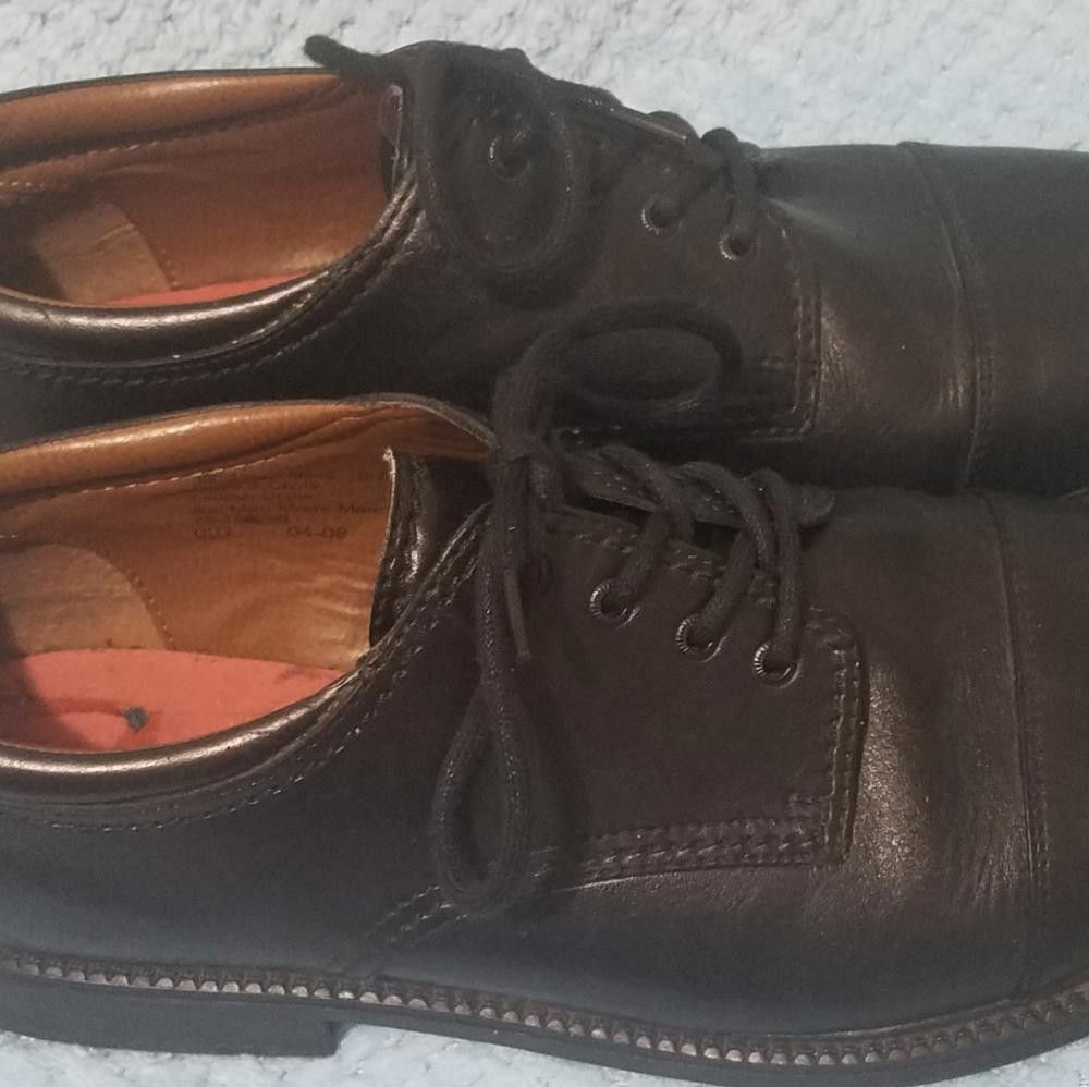 Dockers Dockers Black Oxfords Size 9 1/2 Wide Size US 9.5 / EU 42-43 - 4 Thumbnail