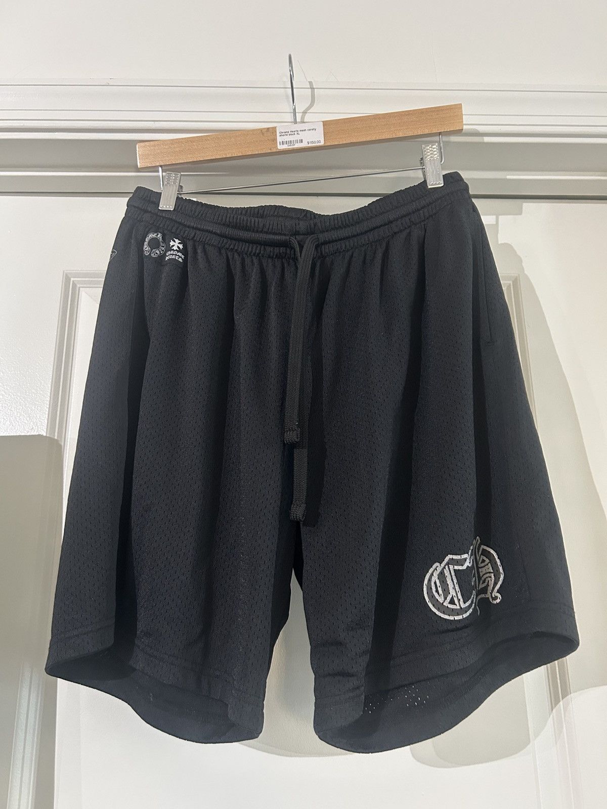 Chrome Hearts Chrome Hearts Sports Mesh Varsity Shorts | Grailed