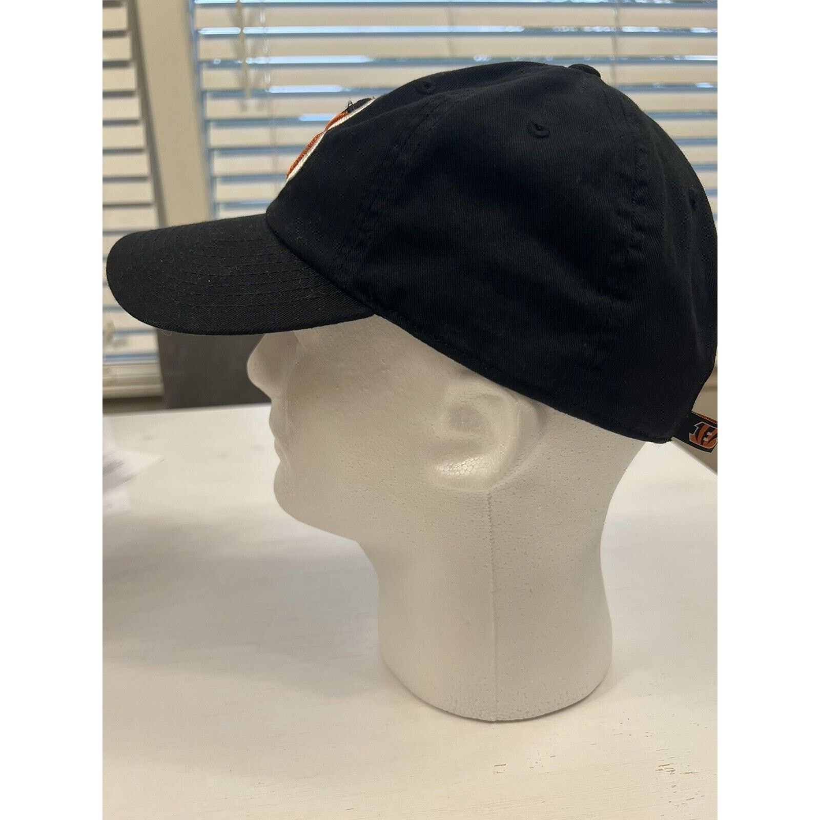 NFL Cincinnati Bengals Hat Cap NFL Team Apparel Black Orange Size ONE SIZE - 6 Thumbnail