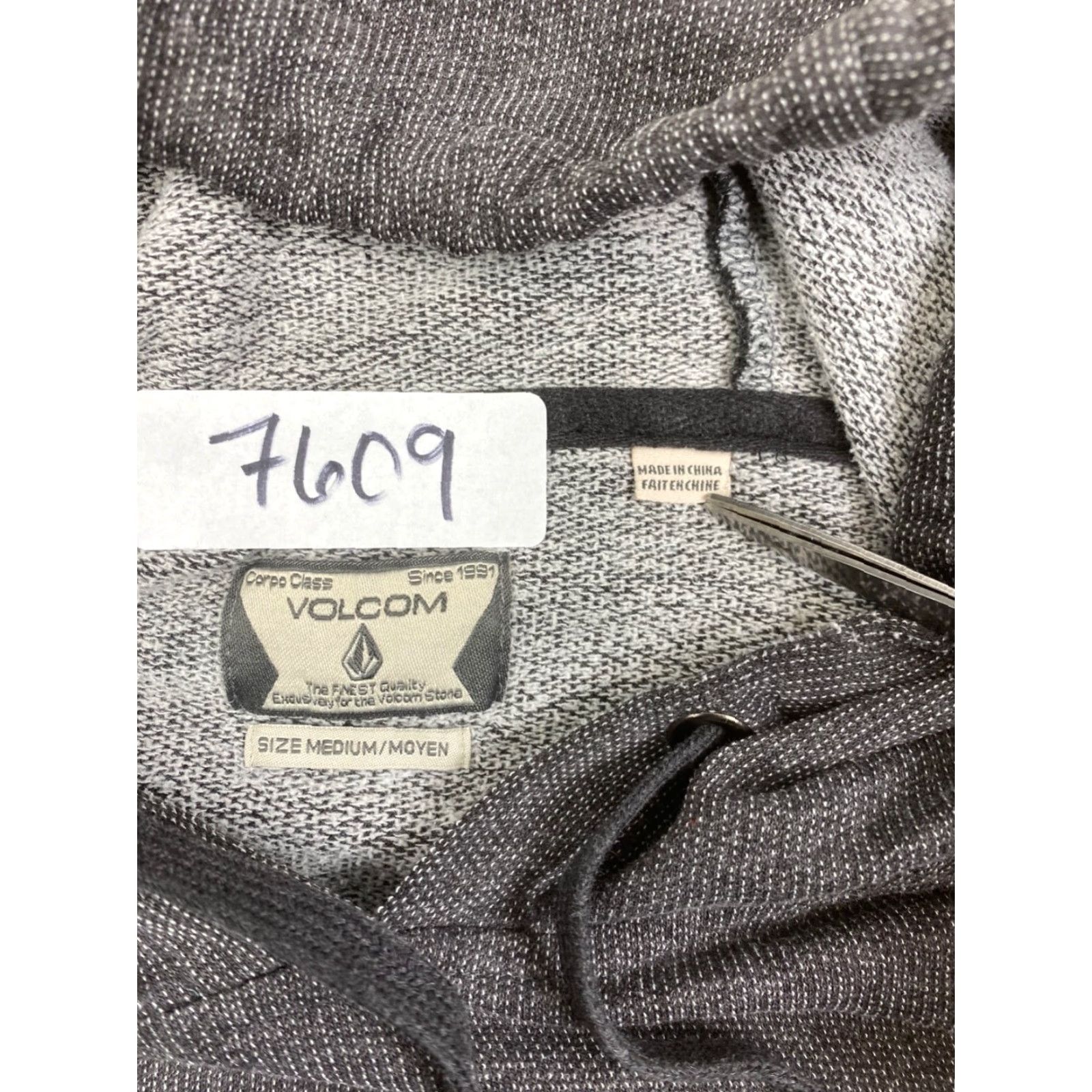 Volcom Volcom Hoodie Mens M Black Beach Long Sleeve Drawstring Pullover Size US M / EU 48-50 / 2 - 2 Thumbnail