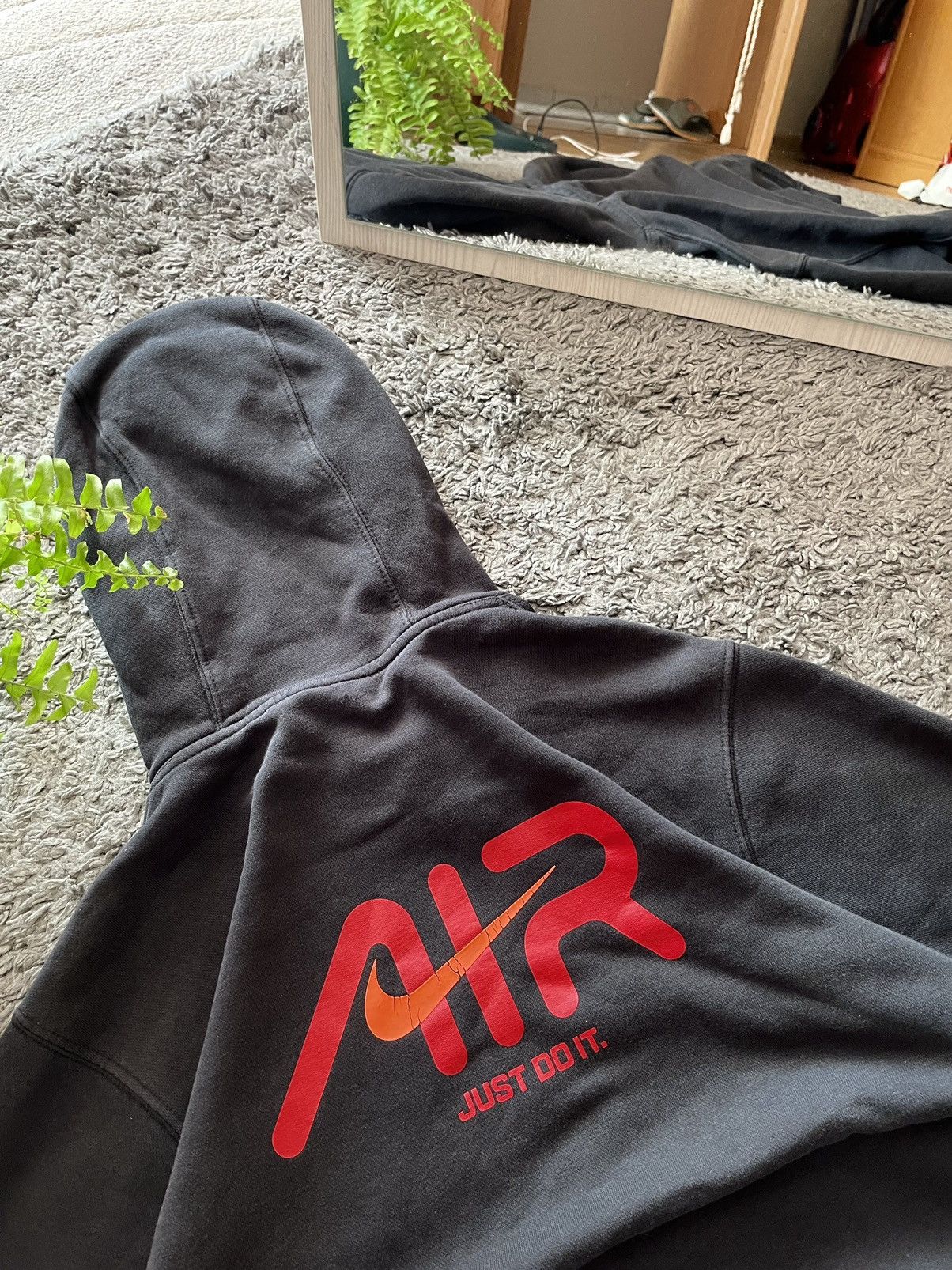 Nike × Vintage Nike Hoodie Streetwear Vintage Big Logo Swoosh Rare Size US M / EU 48-50 / 2 - 8 Thumbnail