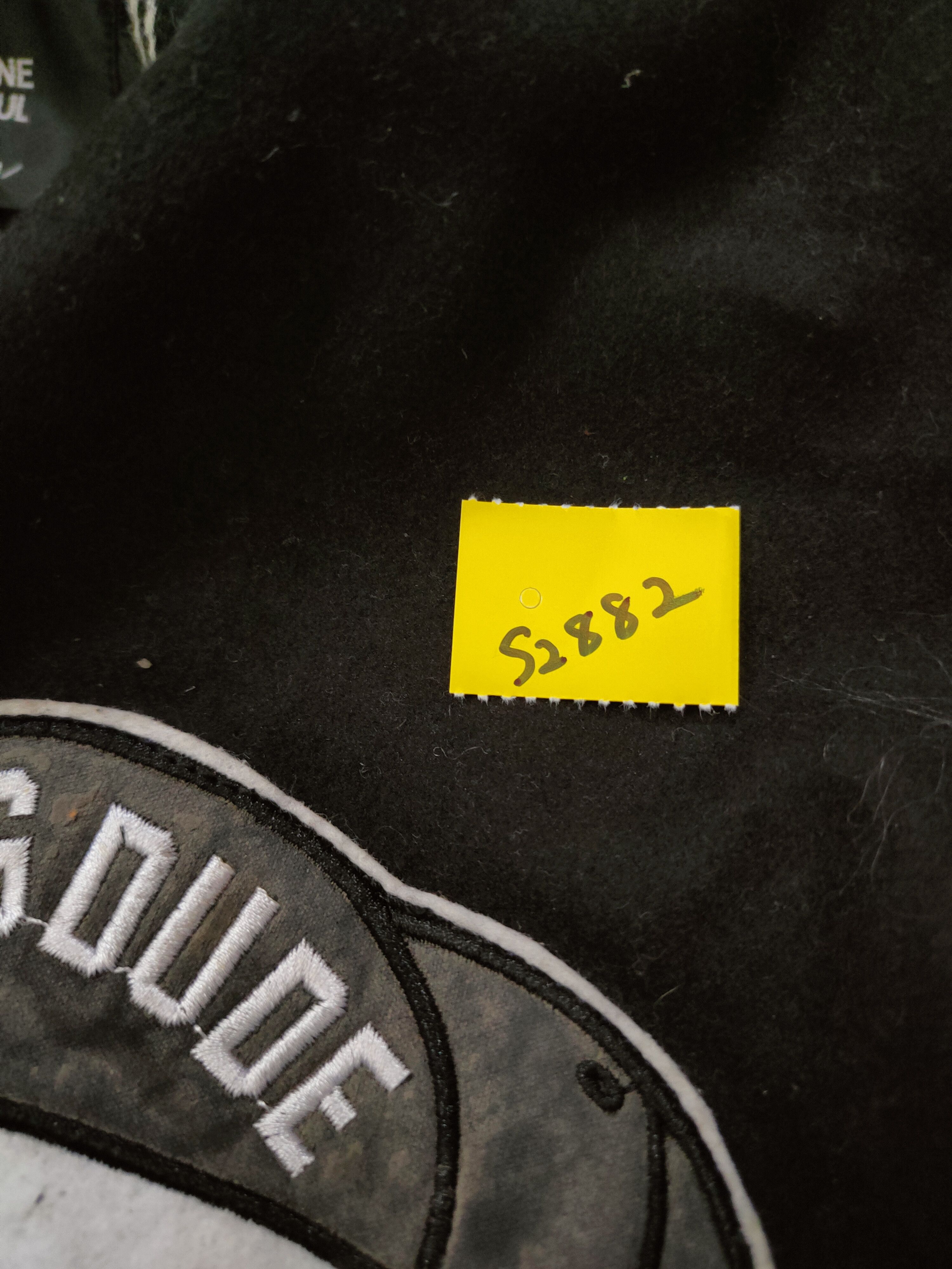 Japanese Brand DL B/one/soul duck Black Varsity Jackets #S2882 Size US M / EU 48-50 / 2 - 15 Thumbnail