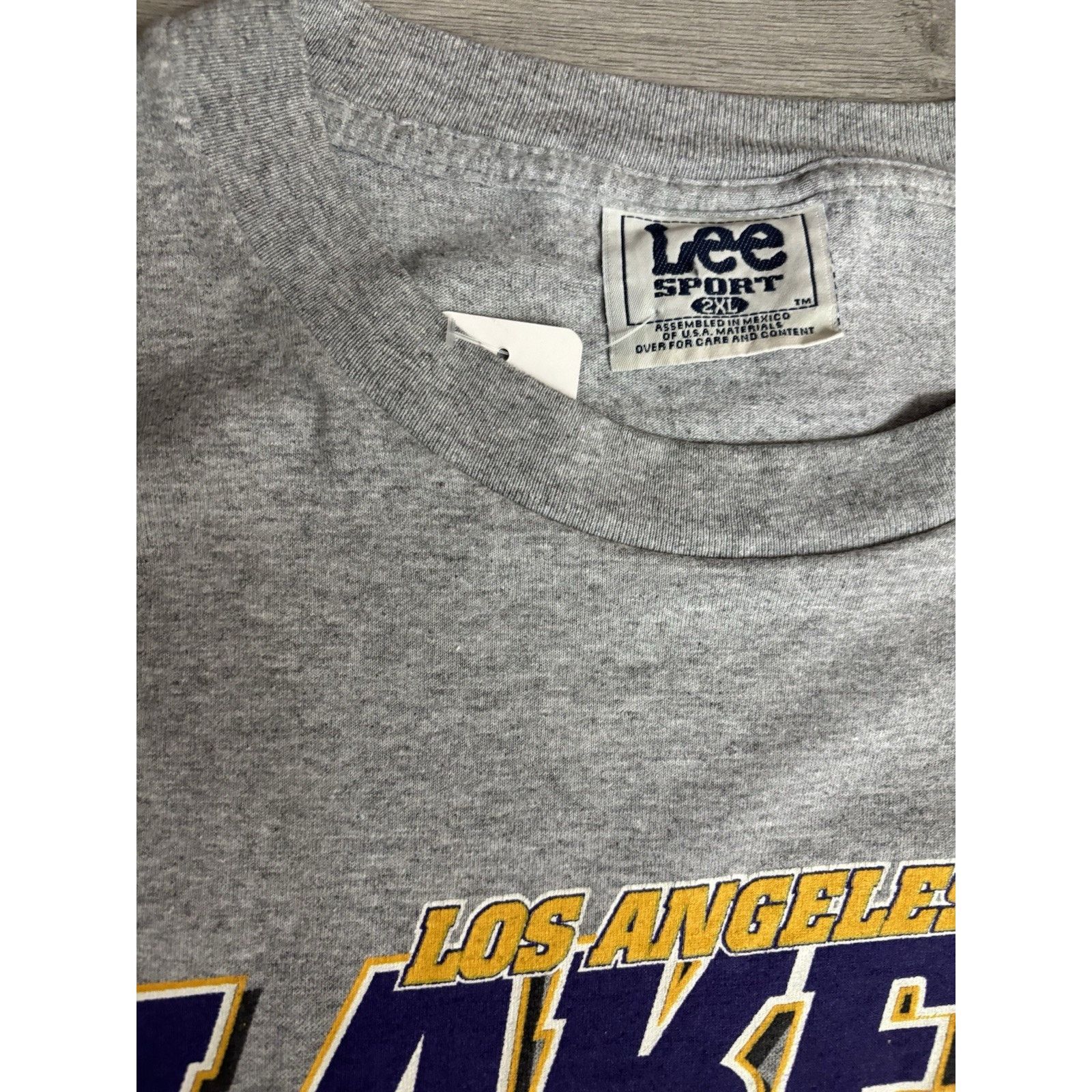 Nutmeg Vintage Los Angeles Lakers Kobe Bryant Shirt 2XL NBA GOAT Size US XXL / EU 58 / 5 - 3 Thumbnail
