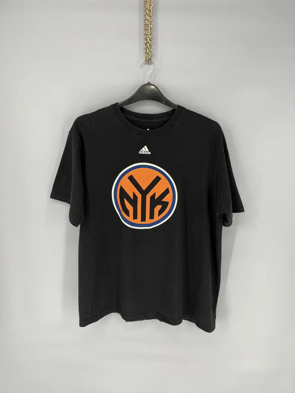 Adidas × NBA Vintage Y2K Adidas T-Shirt New York Size US L / EU 52-54 / 3 - 1 Thumbnail