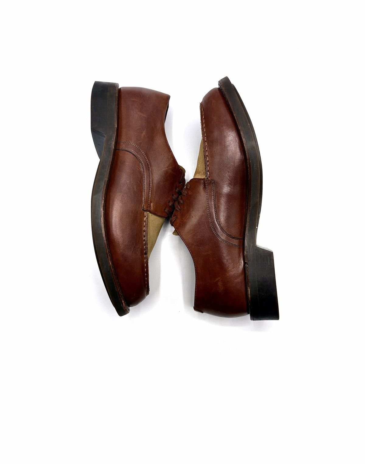 Polo Ralph Lauren Polo Ralph Lauren Two-Tone Split Toe Derby Shoes Size US 9.5 / EU 42-43 - 4 Thumbnail