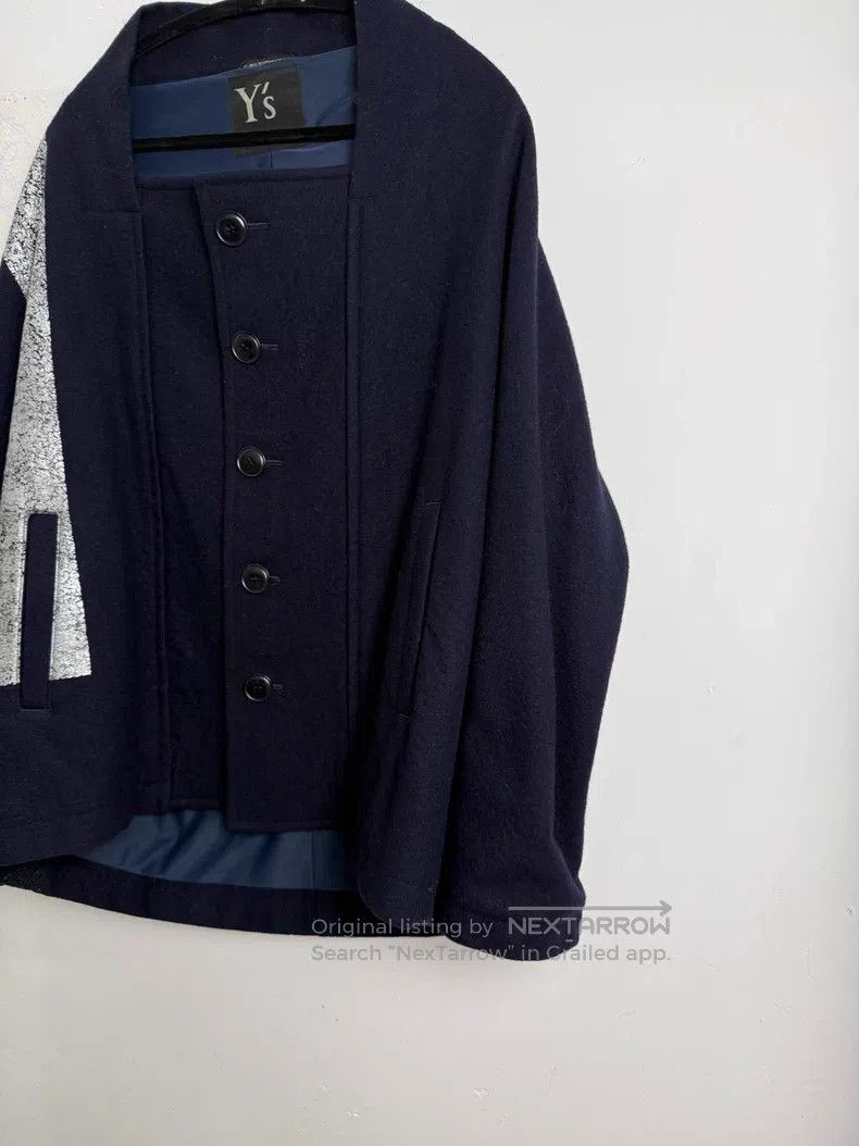 Yohji Yamamoto YOHJI YAMAMOTO Painted cloak jacket Size US M / EU 48-50 / 2 - 2 Thumbnail