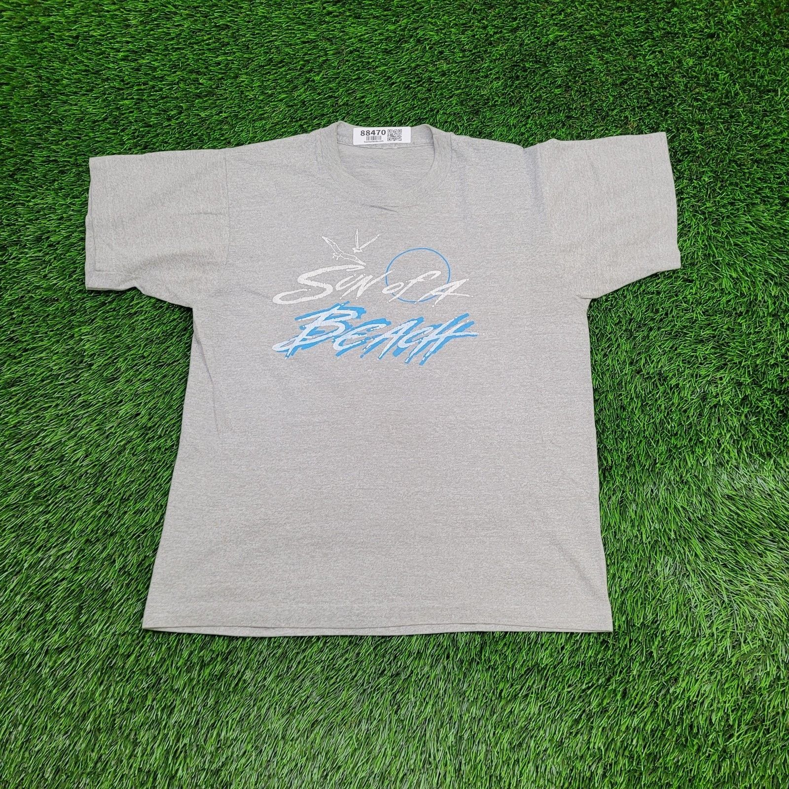 Vintage VTG 90s "Sun of a Beach" Funny SOB T-Shirt S/M 19x24 USA Size US M / EU 48-50 / 2 - 1 Thumbnail