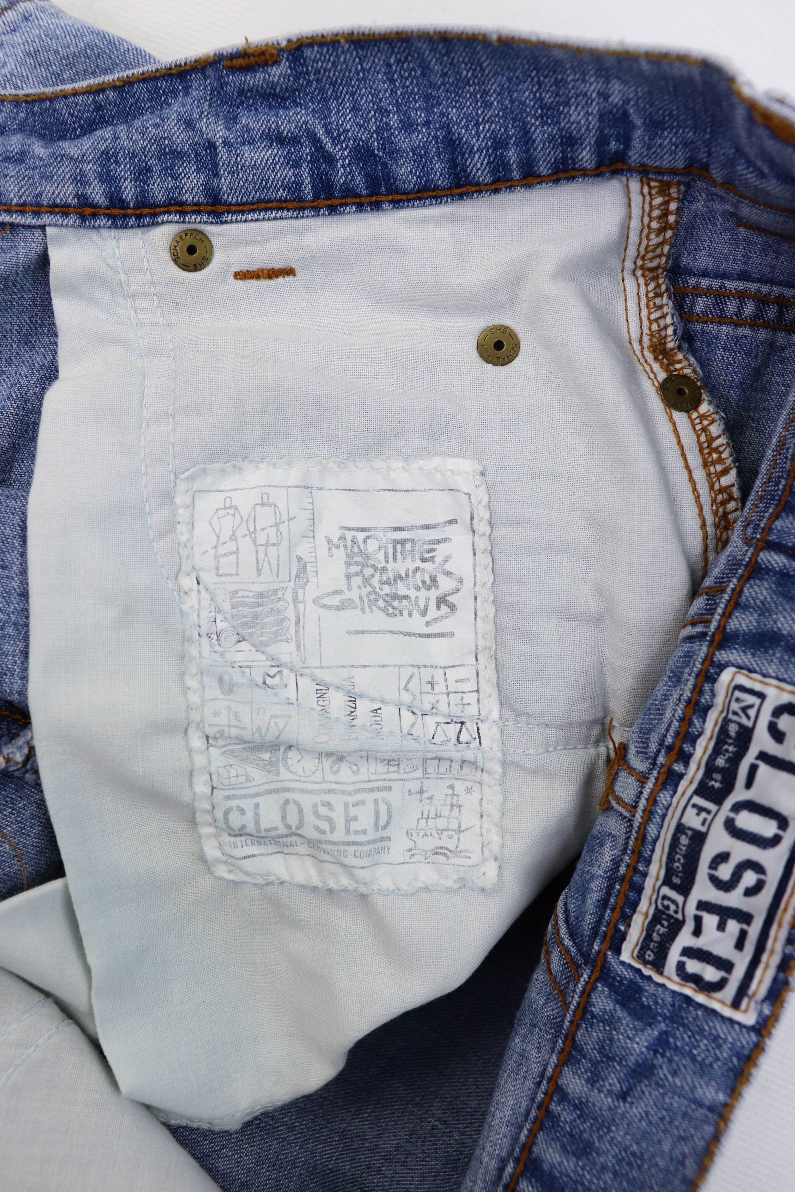 CLOSED × Marithe + Francois Girbaud Marithe + Francois Girbaud CLOSED Vintage Denim Jeans Shorts Size 27" / US 4 / IT 40 - 11 Thumbnail