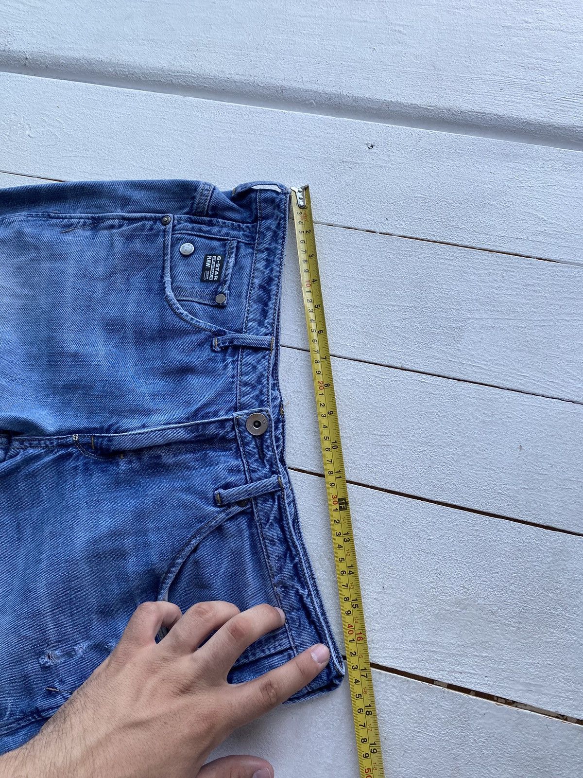 G-Star 🔥G Star Opium Punk Distressed 3d kate tapered Wmn Jeans Size 32" / US 10 / IT 46 - 12 Thumbnail