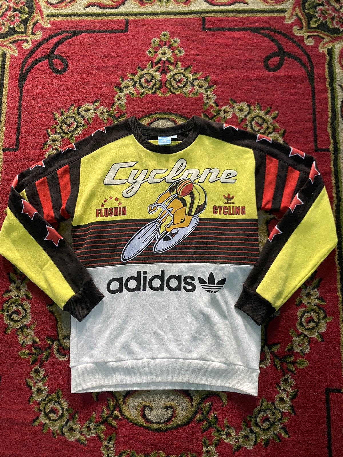 Adidas Vintage Adidas archive cycling 948 cyclone Size US M / EU 48-50 / 2 - 1 Thumbnail