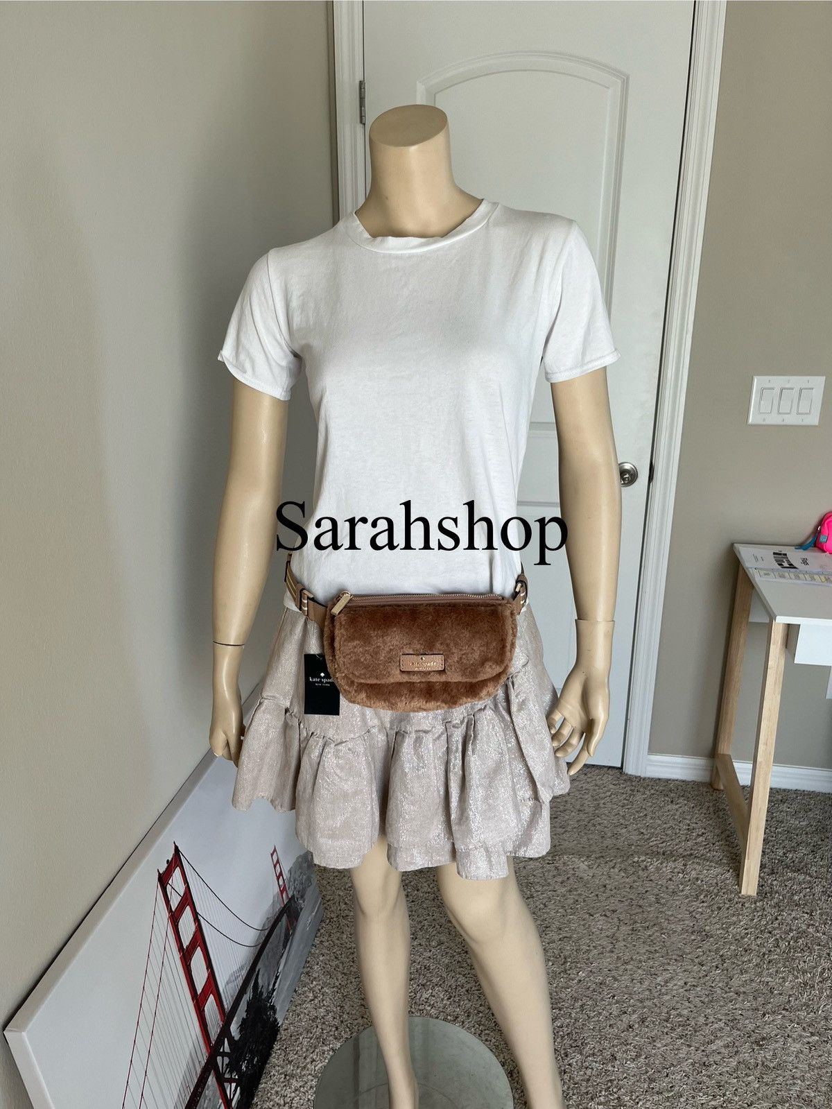 Kate Spade Kate Spade Rosie faux fur belt bag Size ONE SIZE - 8 Thumbnail