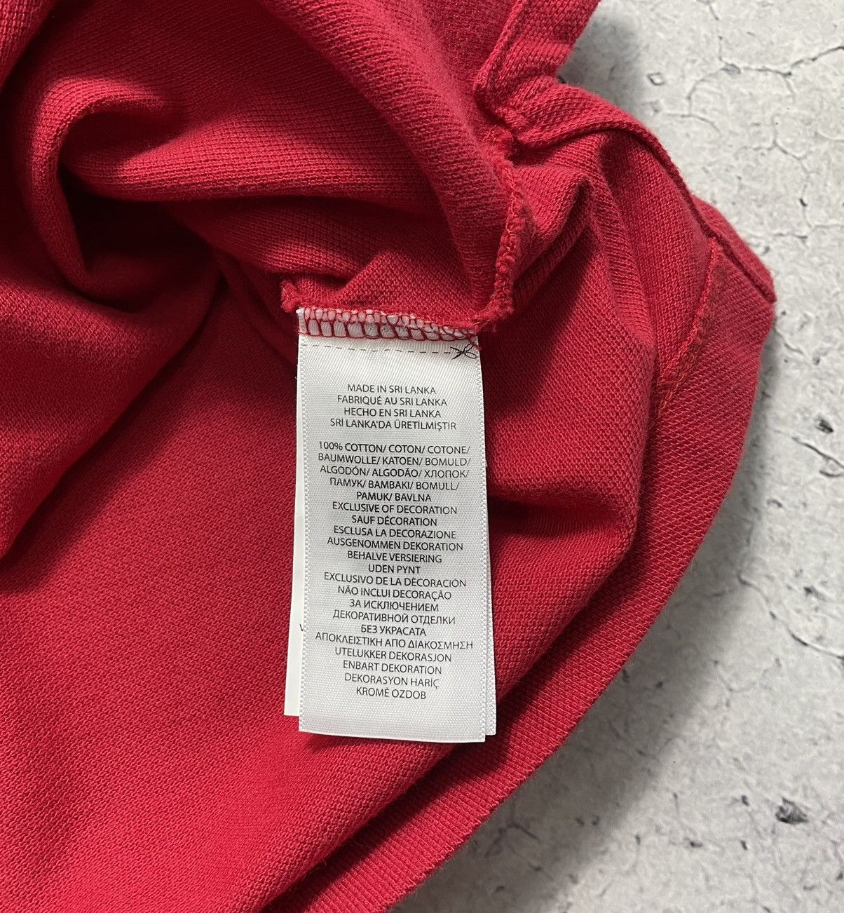 Polo Ralph Lauren Polo Ralph Lauren Button T-Shirt #67 Red Size US S / EU 44-46 / 1 - 9 Thumbnail