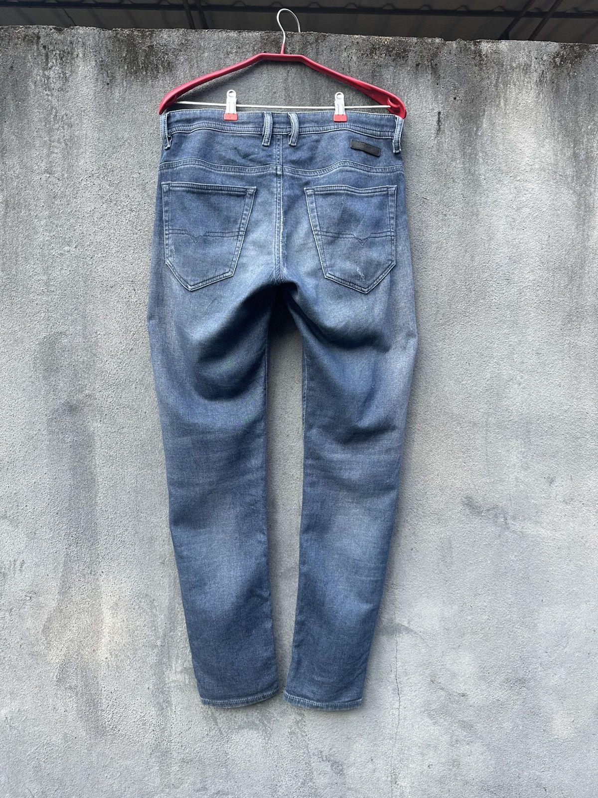 Diesel 👹Diesel Industry Thommer CB-NE Distressed Skinny Jeans Size US 31 - 5 Thumbnail