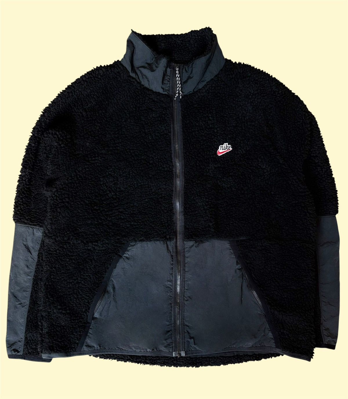 Nike Nike Heritage Sherpa Fleece Jacket Size US XL / EU 56 / 4 - 1 Thumbnail