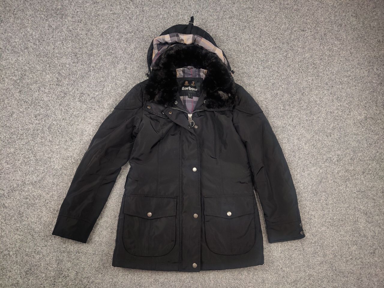 Barbour Barbour International outlaw waterproof Zip Fur Parka Jacket Size M / US 6-8 / IT 42-44 - 2 Thumbnail