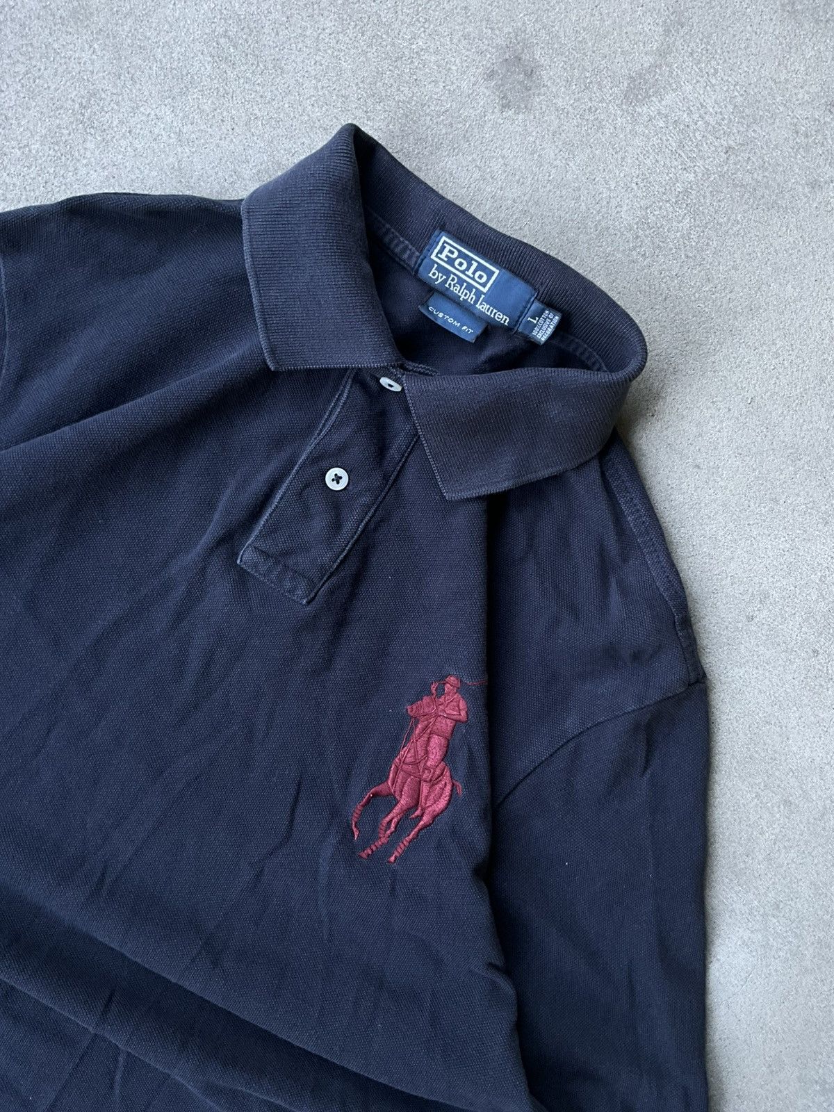 Polo Ralph Lauren Polo Ralph Lauren Vintage 3 Chief Keef Style Size Large Size US L / EU 52-54 / 3 - 2 Thumbnail