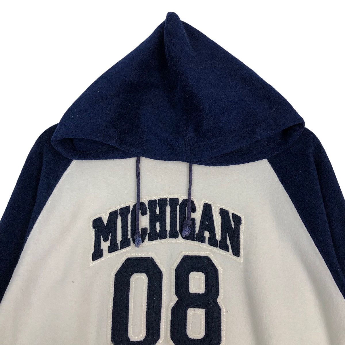 🔥Hoodie Michigan 08 Big Logo Spell Out Japan Made