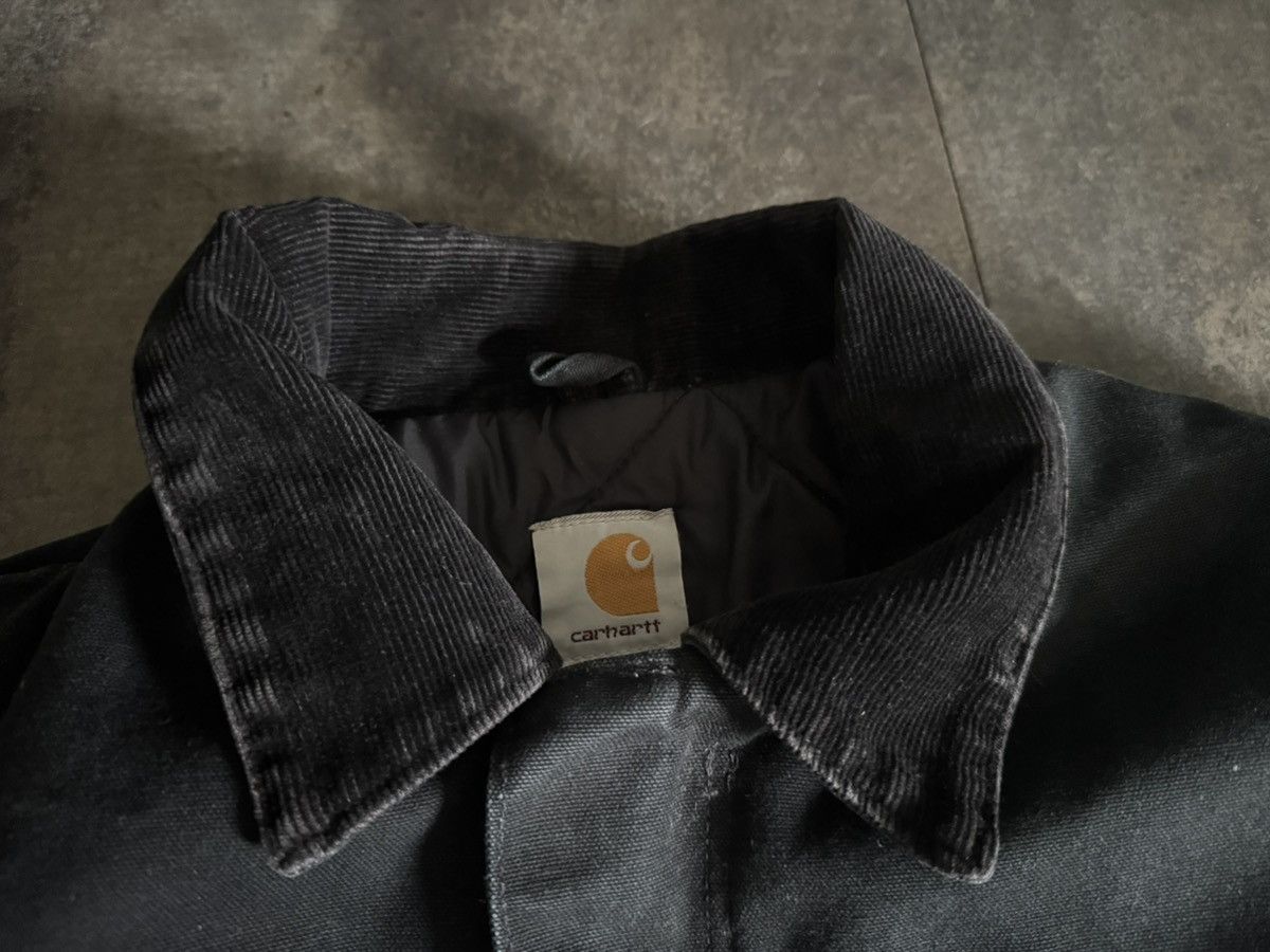 Carhartt 38 Med Carhartt Black Chore Jacket Arctic Detroit C03 BLK Size US M / EU 48-50 / 2 - 2 Thumbnail