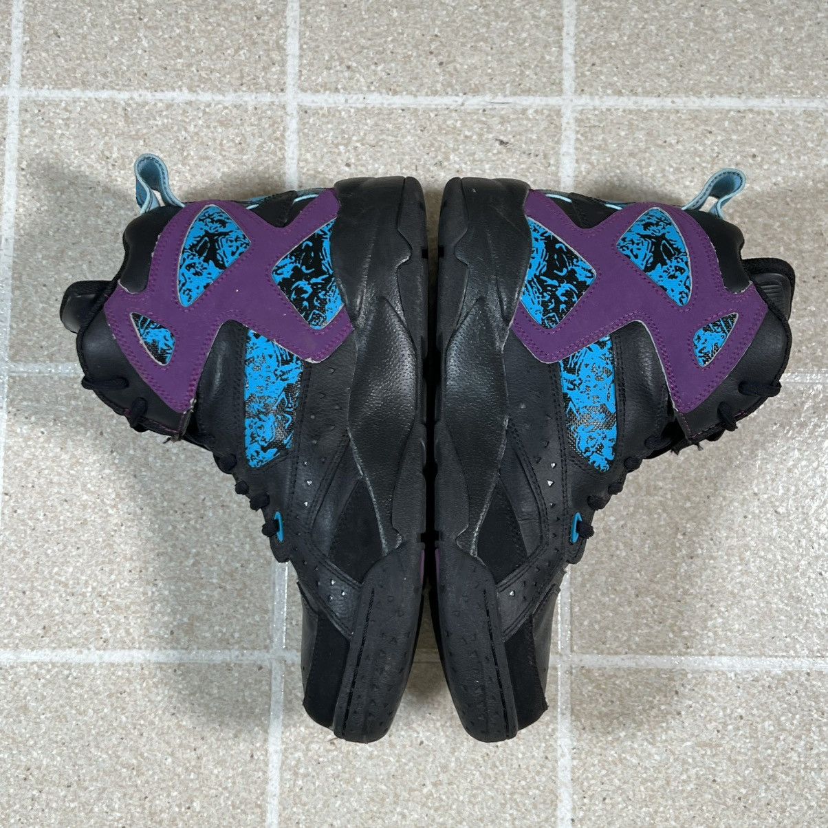 Reebok Reebok Blacktop Battleground Pump Black/Purple Size 7 Size US 7 / EU 40 - 8 Thumbnail