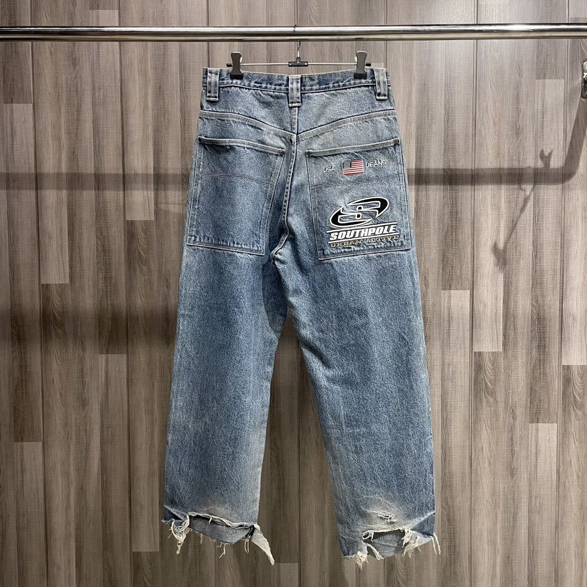 Southpole Vintage Southpole Baggy Jeans embroidery Size US 32 / EU 48 - 1 Thumbnail