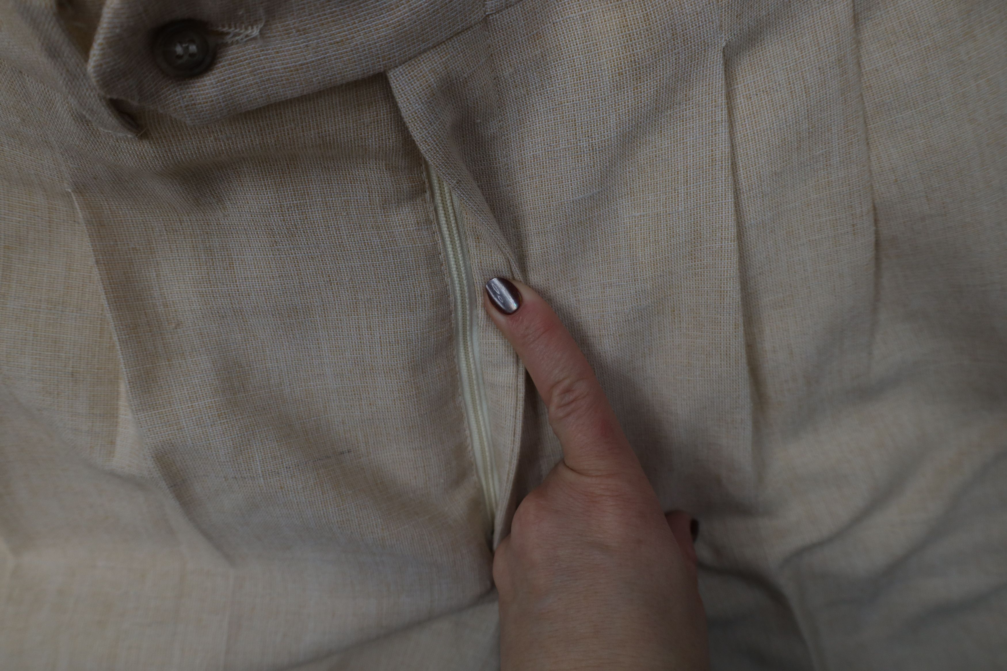 Vintage Vintage 70s Streetwear Knit Flared Wide Leg Chino Pants USA Size US 34 / EU 50 - 6 Thumbnail