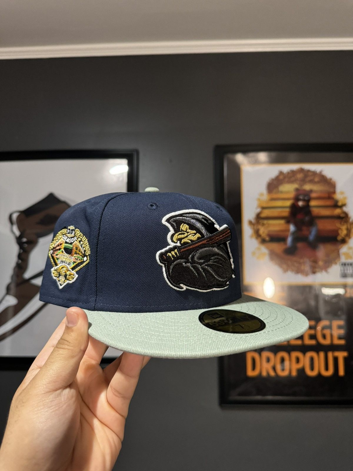 image of Myfitteds x New Era Rochester Red Wings 20Th Anniversary Medicodelapeste in Nightshade, Men's