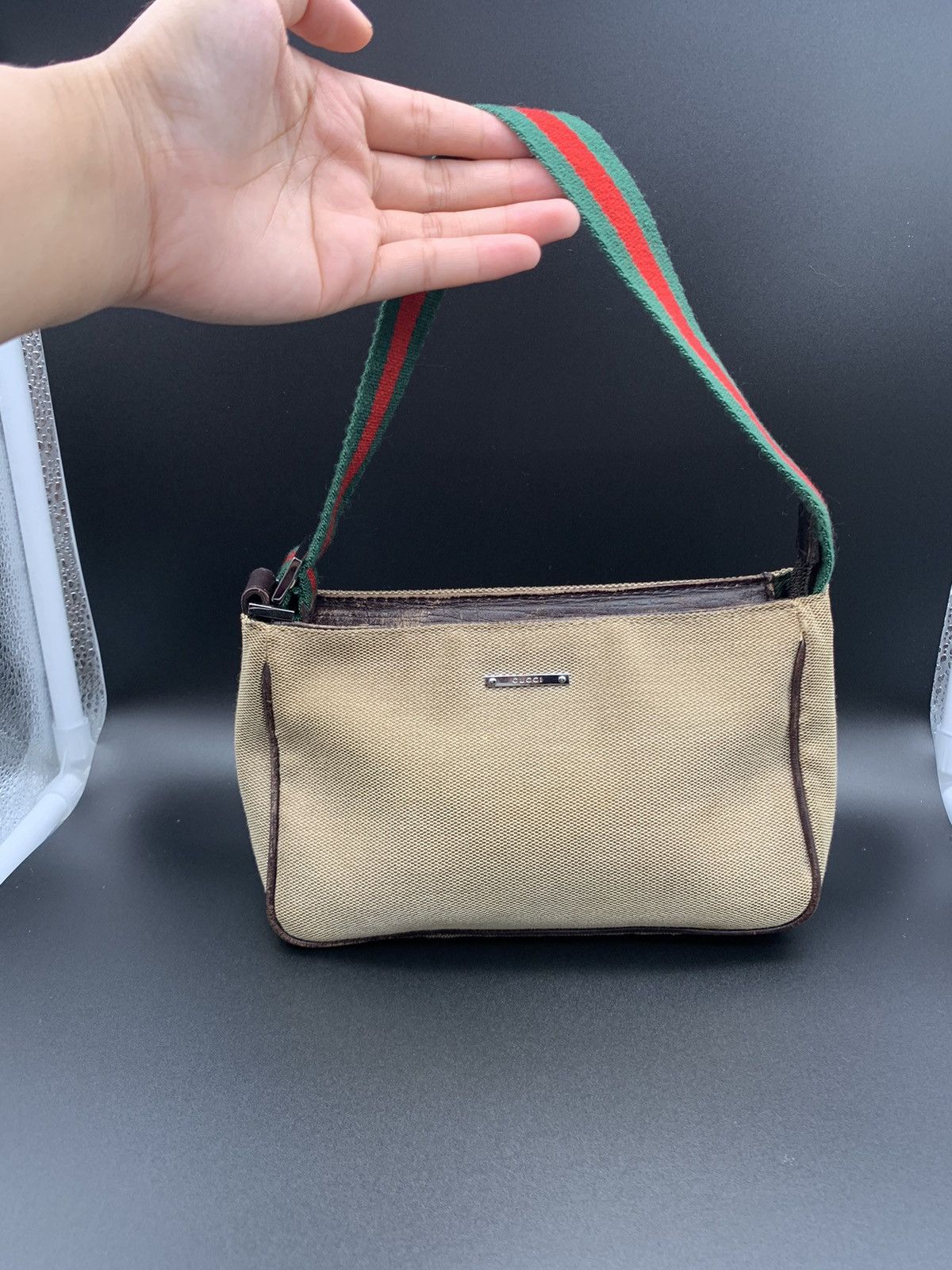 Gucci Gucci sherry line mini pochette Size ONE SIZE - 1 Thumbnail