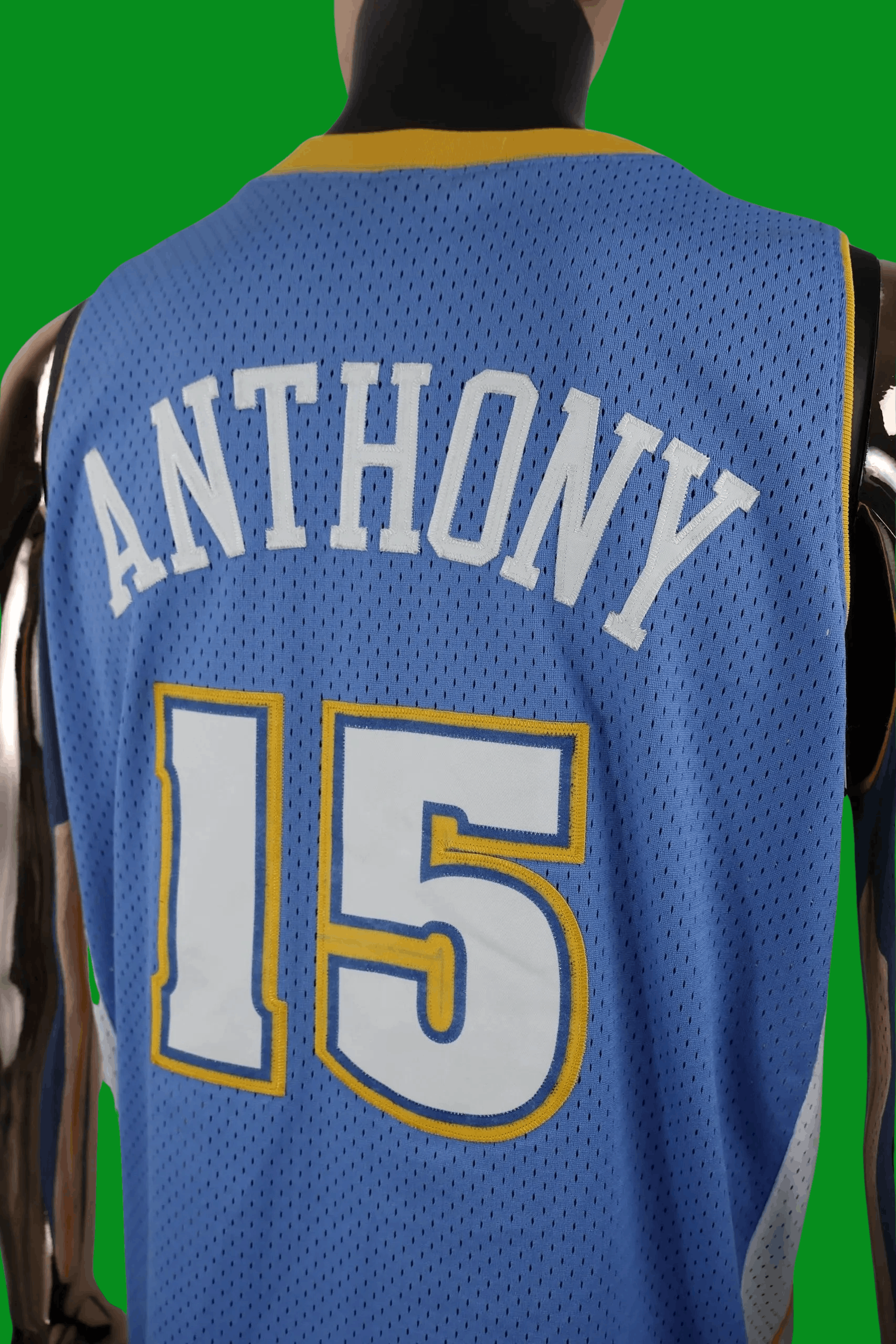 Nike VTG Nike NBA Swingman Denver Nuggets Carmelo Anthony Sewn Size US M / EU 48-50 / 2 - 7 Thumbnail