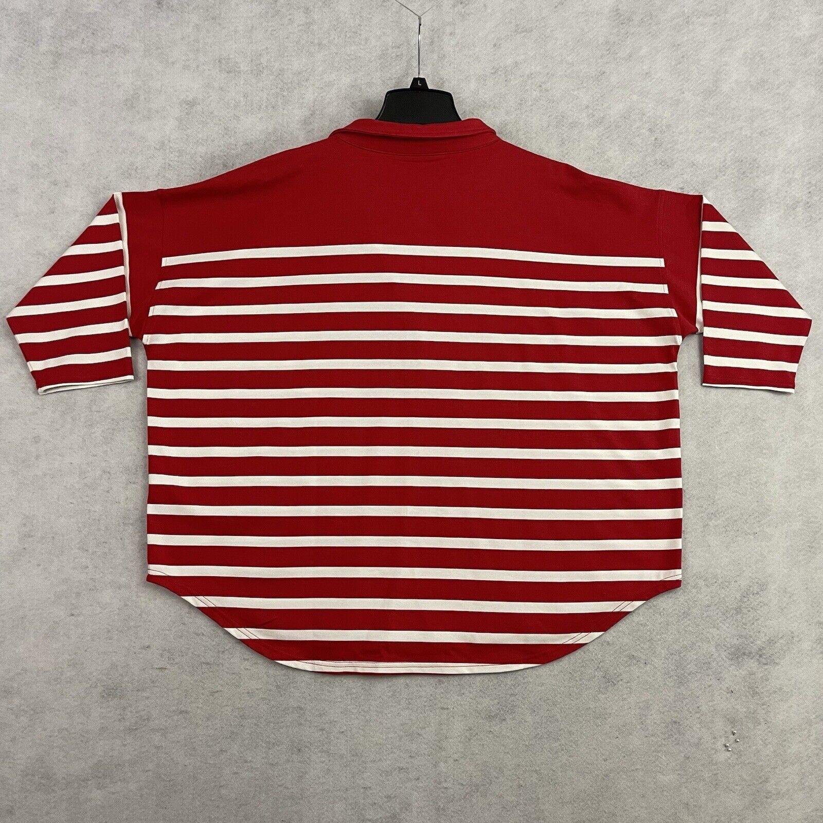 Vineyard Vines Vineyard Vines Shirt Womens XL Red Striped Casual Knit Size XL / US 12-14 / IT 48-50 - 7 Thumbnail