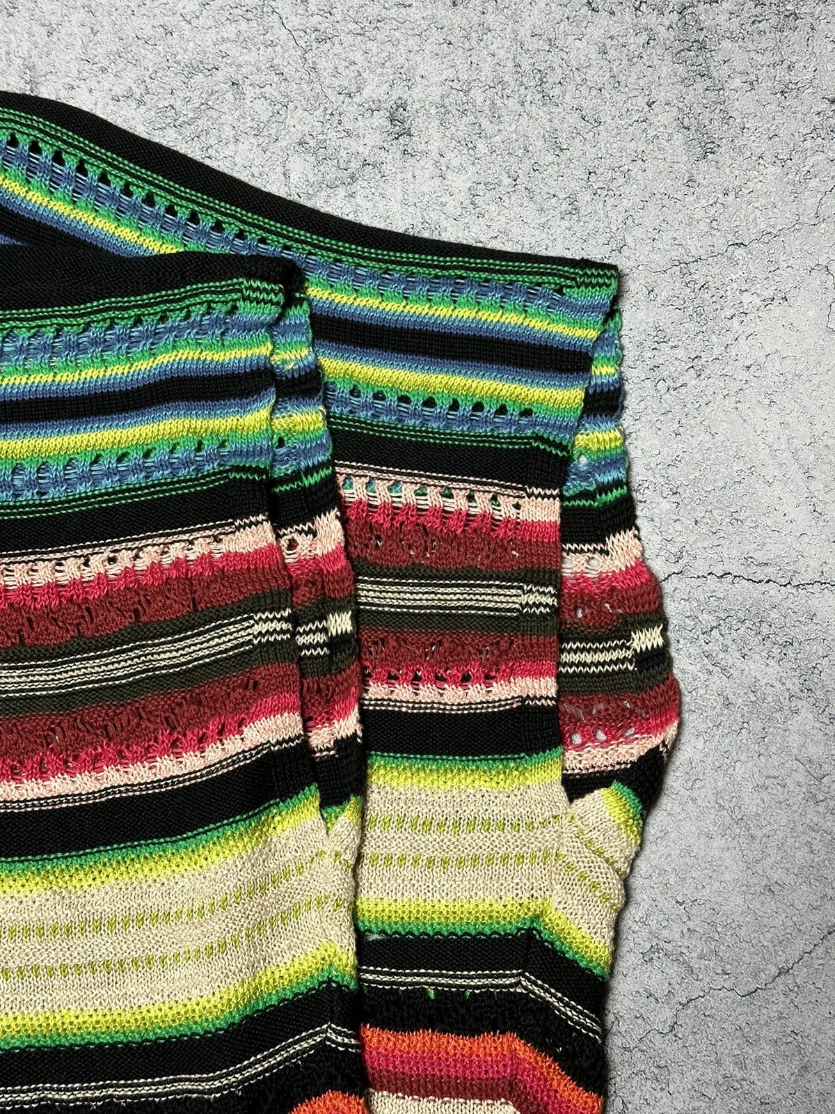 Polo Ralph Lauren Polo Ralph Lauren Striped Western Poncho Cardigan Sweater Size M / US 6-8 / IT 42-44 - 10 Thumbnail
