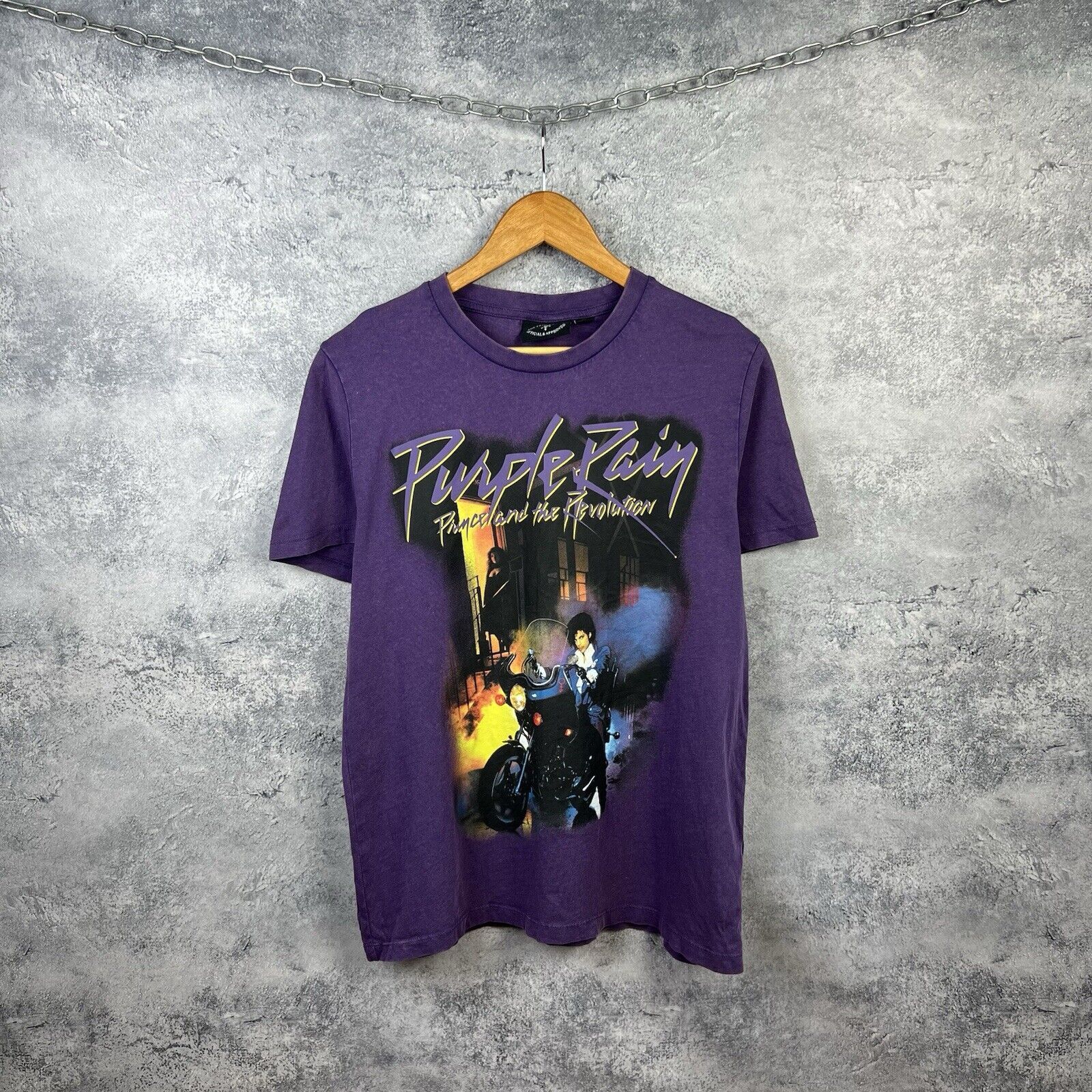 Band Tees Prince Purple Rain The Revolution Tee Men's Size XS Size US XS / EU 42 / 0 - 1 Thumbnail