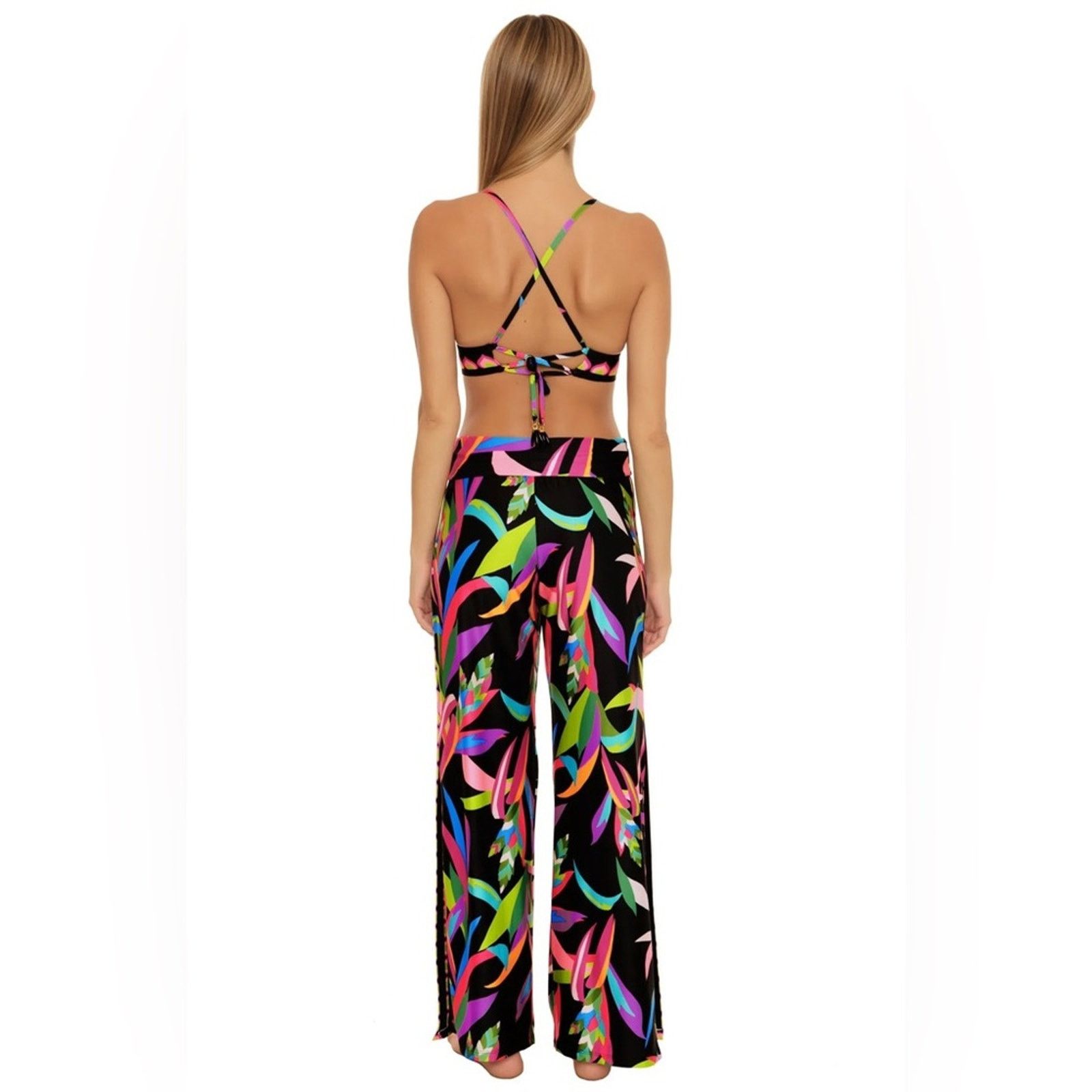 Trina Turk 🎉LAST PIECE🎉TRINA TURK Birds Of Paradise Cover-Up Pants Size 30" / US 8 / IT 44 - 6 Thumbnail