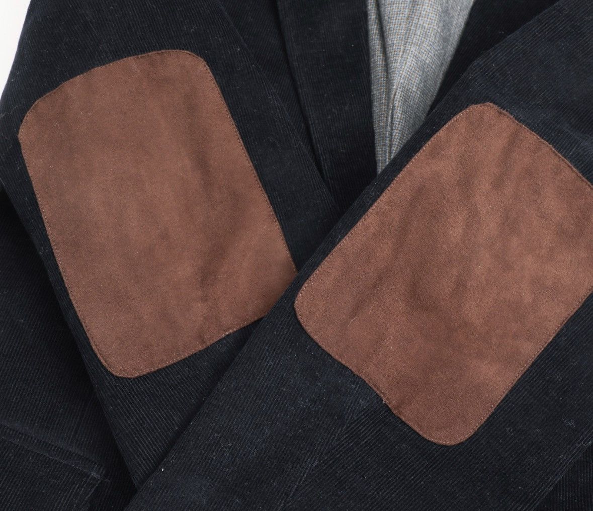 Jack Victor Jack Victor Prossimo Silk Wool Herringbone Blazer 46L Size 46L - 9 Thumbnail