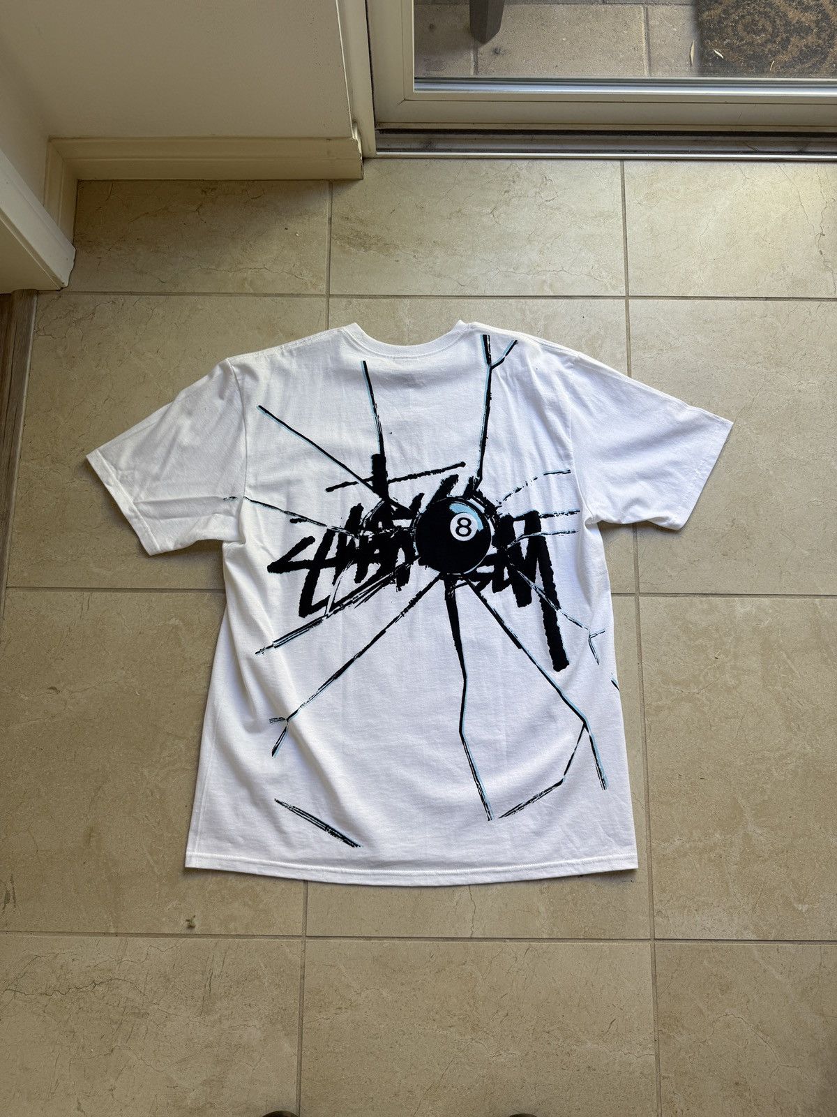 Stussy Shattered Tee ステュシー　M Tシャツ ステューシー STUSSY SHATTERED TEE BLACK シャッタード Tシャツ