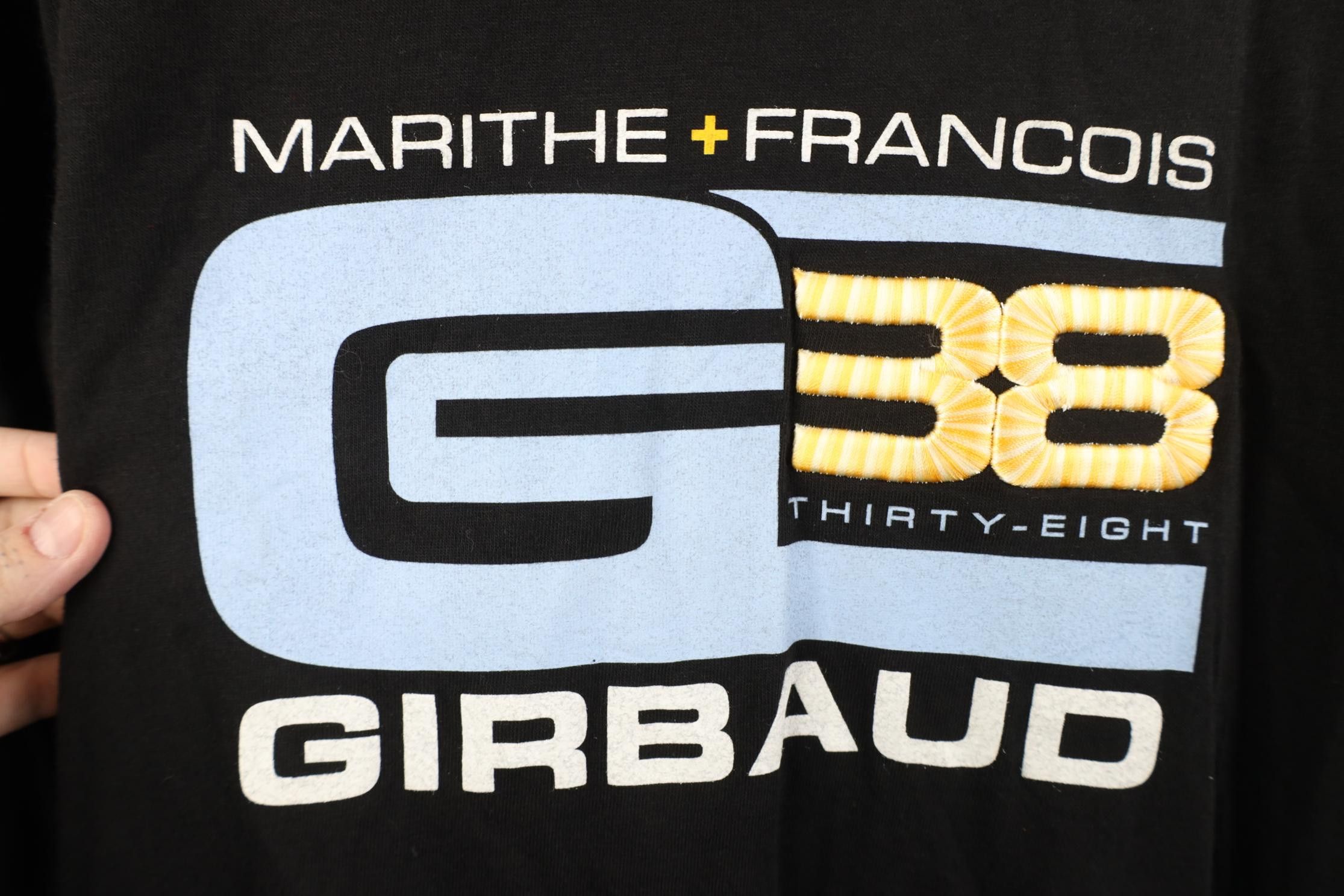 Marithe + Francois Girbaud Vintage 90s Marithe Francois Girbaud Baggy T-Shirt Black Size US XL / EU 56 / 4 - 5 Thumbnail
