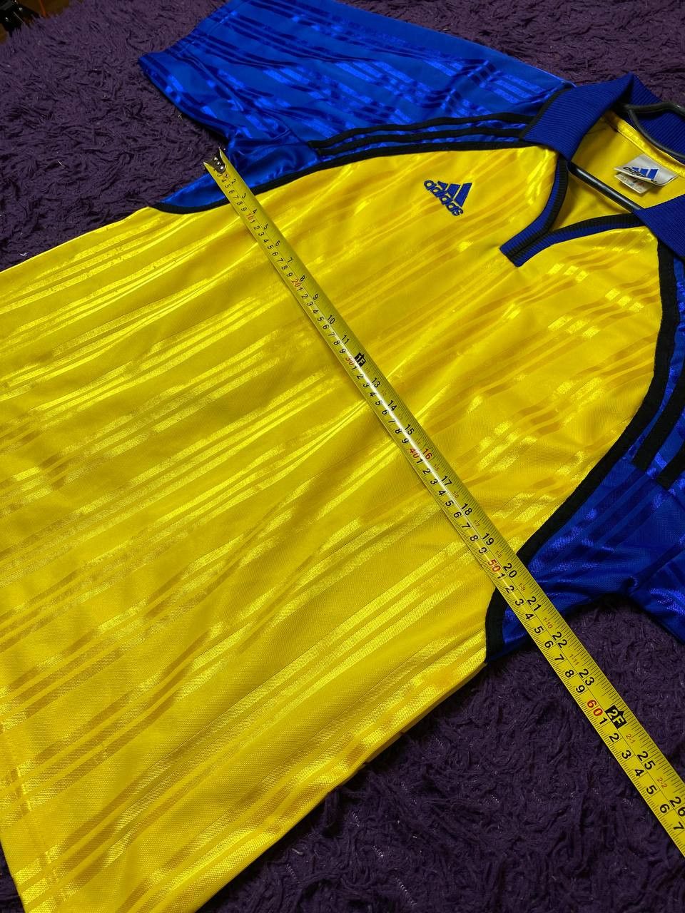 Adidas × Vintage Vintage Adidas Soccer Shirt Centre Logo Size US XL / EU 56 / 4 - 13 Thumbnail
