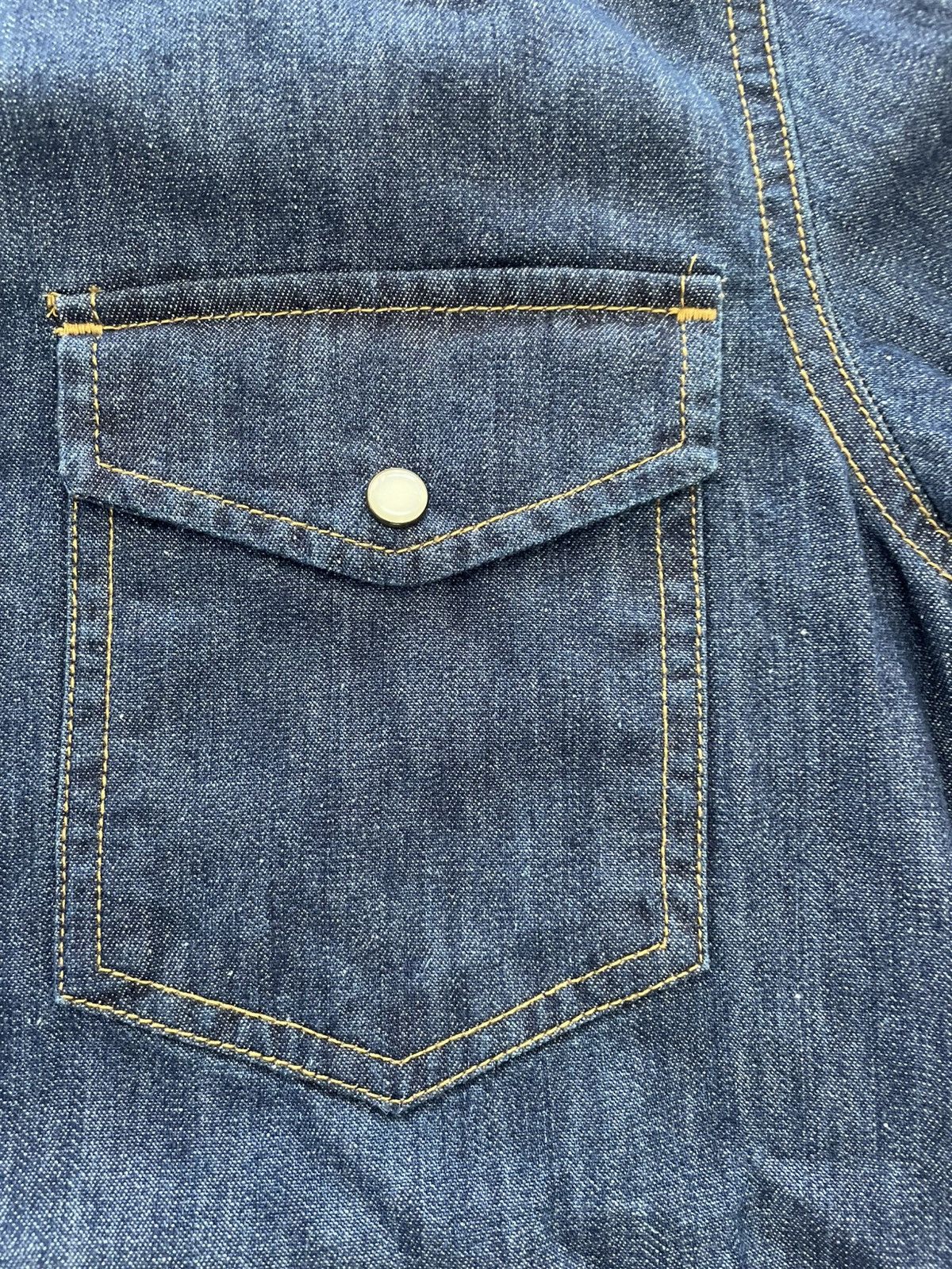 Topman NWT Topman Western Denim shirt - Size S Size US S / EU 44-46 / 1 - 5 Thumbnail
