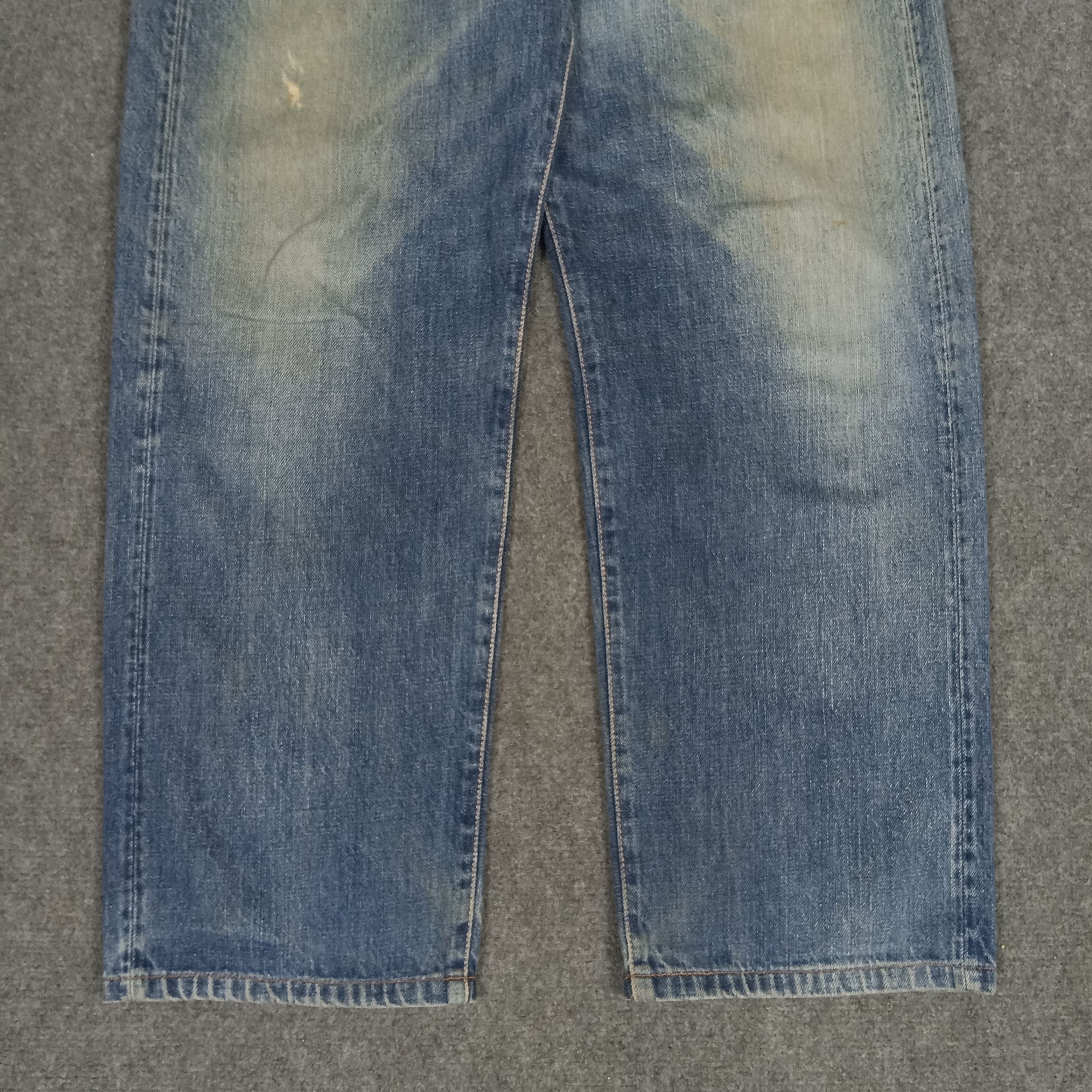Evisu Evisu Japanese Brand Daicock Custom Art Denim Jeans Size US 29 - 6 Thumbnail