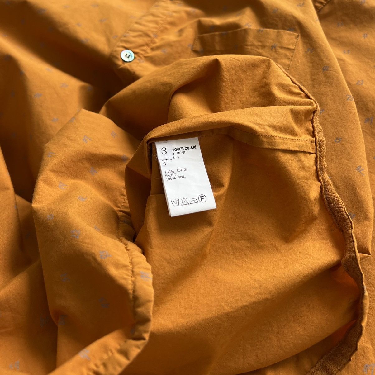 John Undercover × Jun Takahashi × Undercover UNDERCOVER 12-13AW LONG-SLEEVE SHIRT NUMBER FONT PATTERN Size US L / EU 52-54 / 3 - 10 Thumbnail