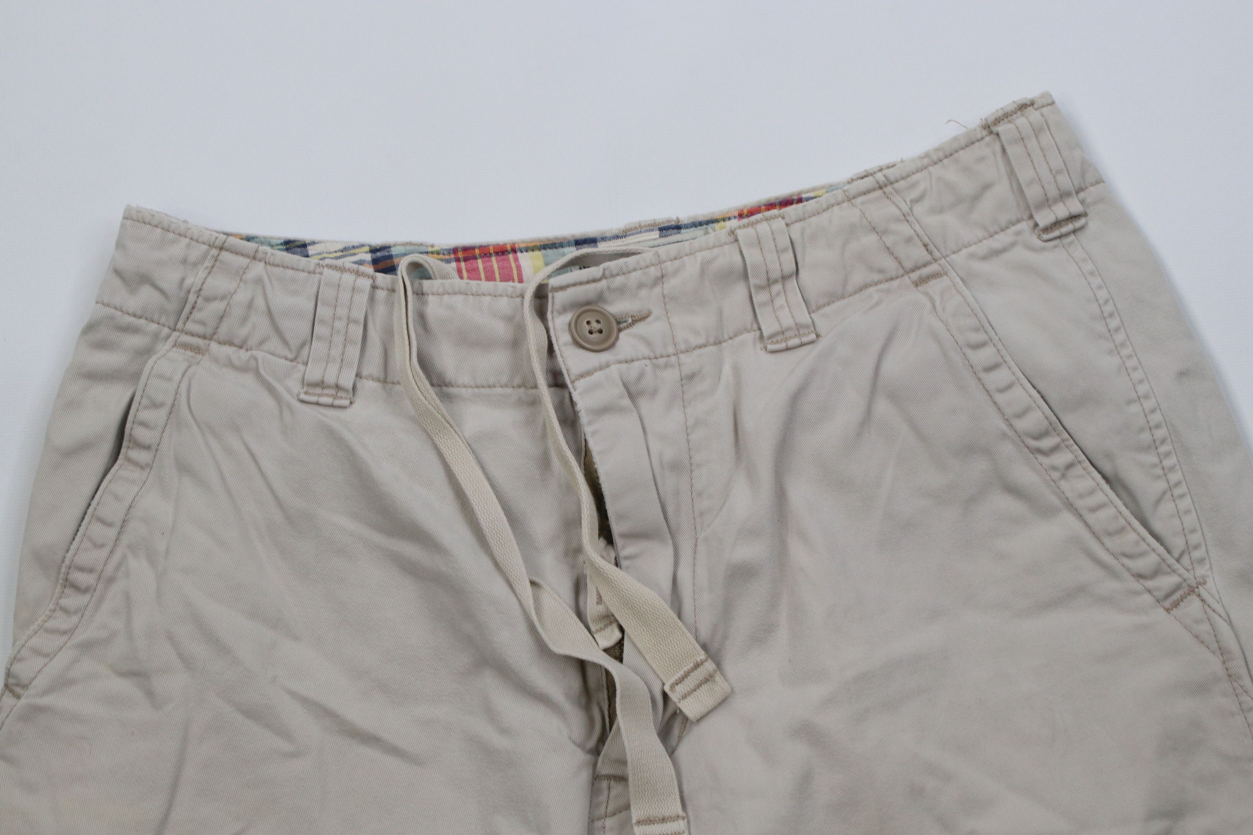 Abercrombie & Fitch Vintage 90s Y2K Abercrombie & Fitch Heavy Chino Shorts Beige Size US 30 / EU 46 - 2 Thumbnail