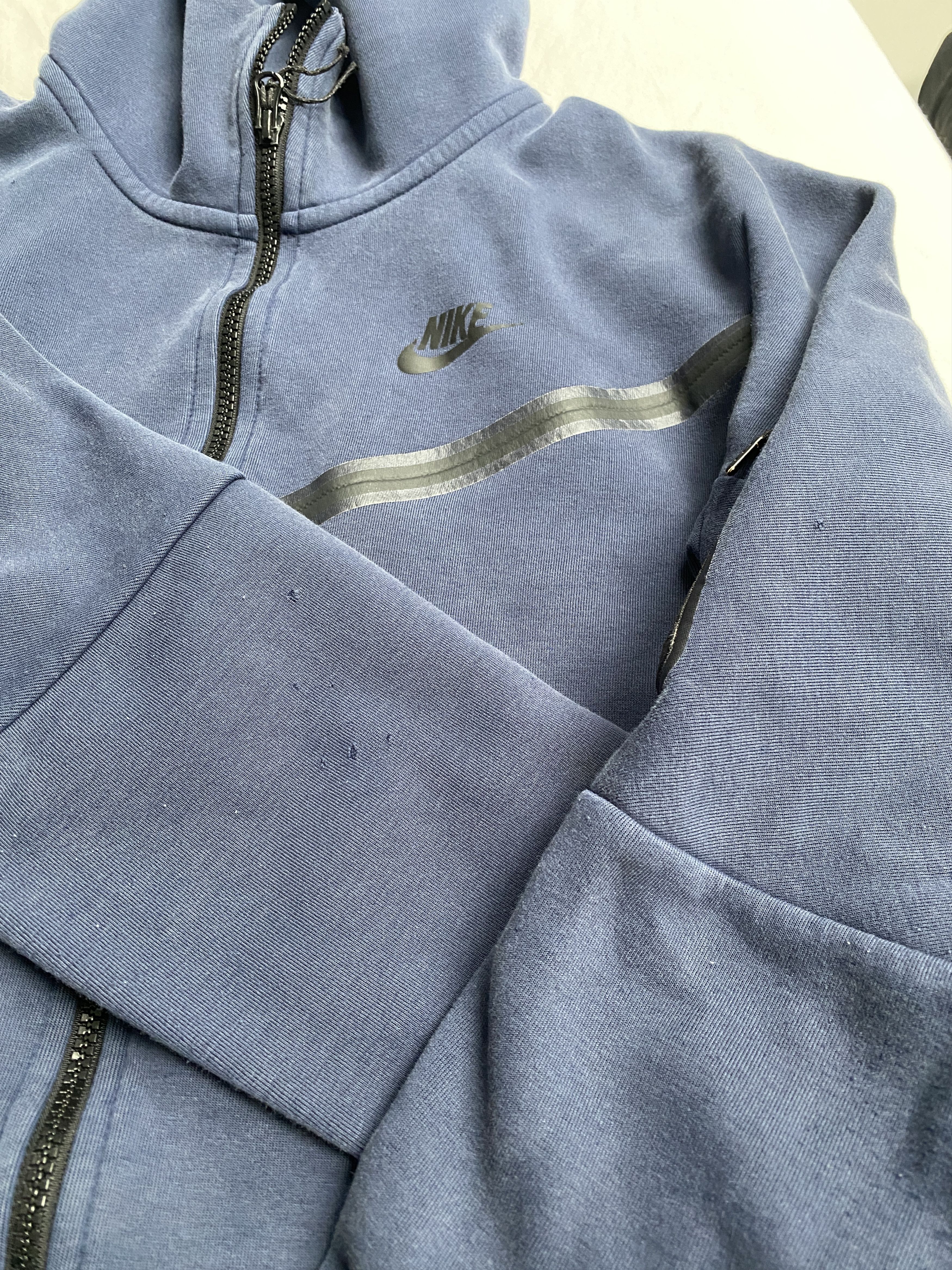 Nike Nike tech fleece zip-up hoodie drill drip trap Size US S / EU 44-46 / 1 - 8 Thumbnail